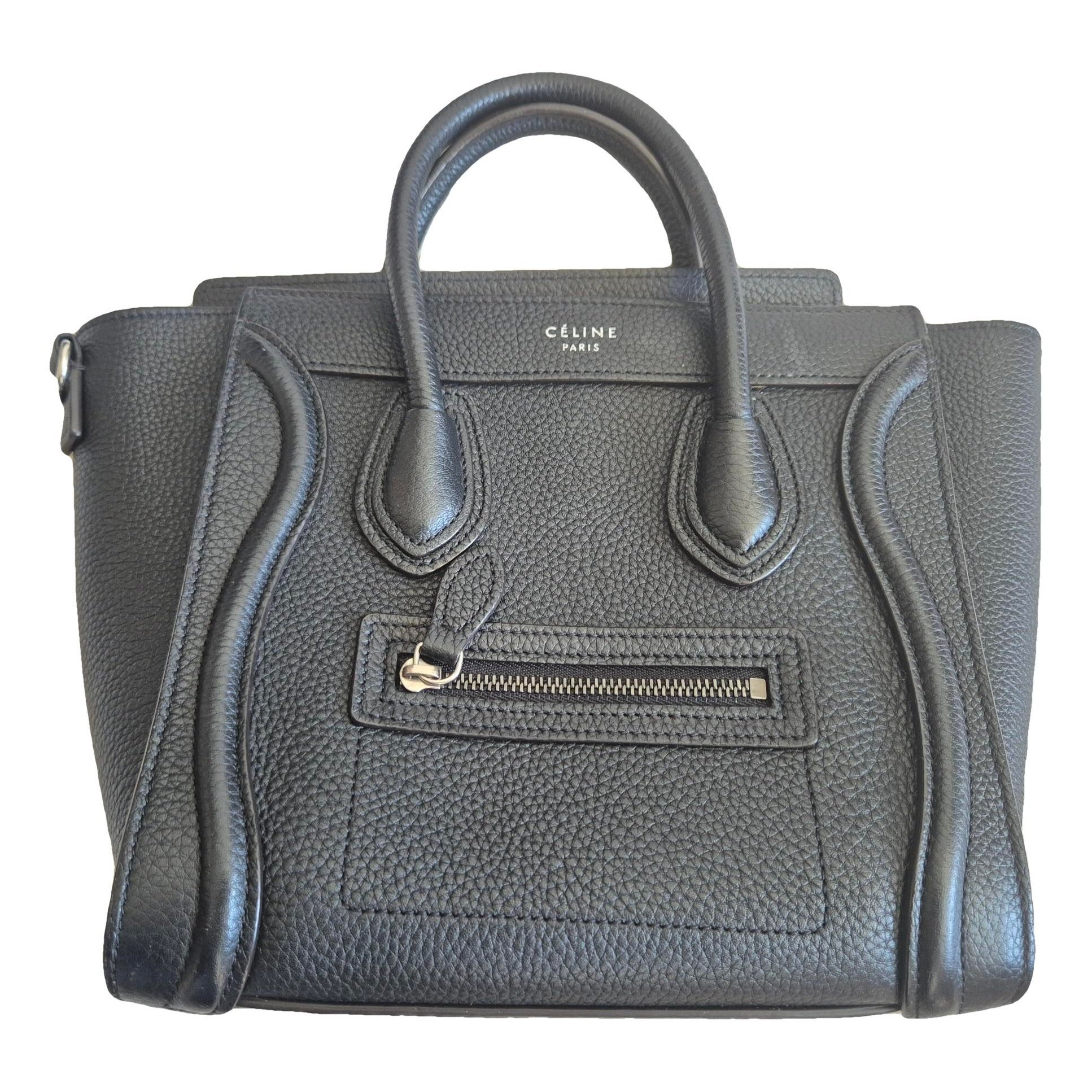 Nano Luggage leather handbag