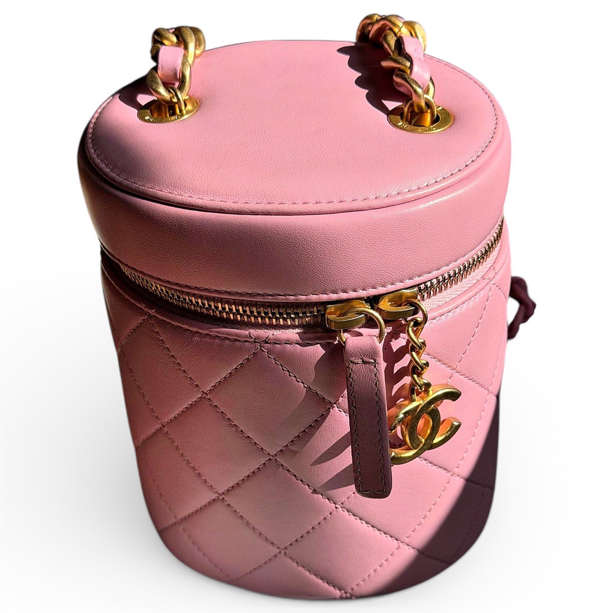 Vanity leather mini bag