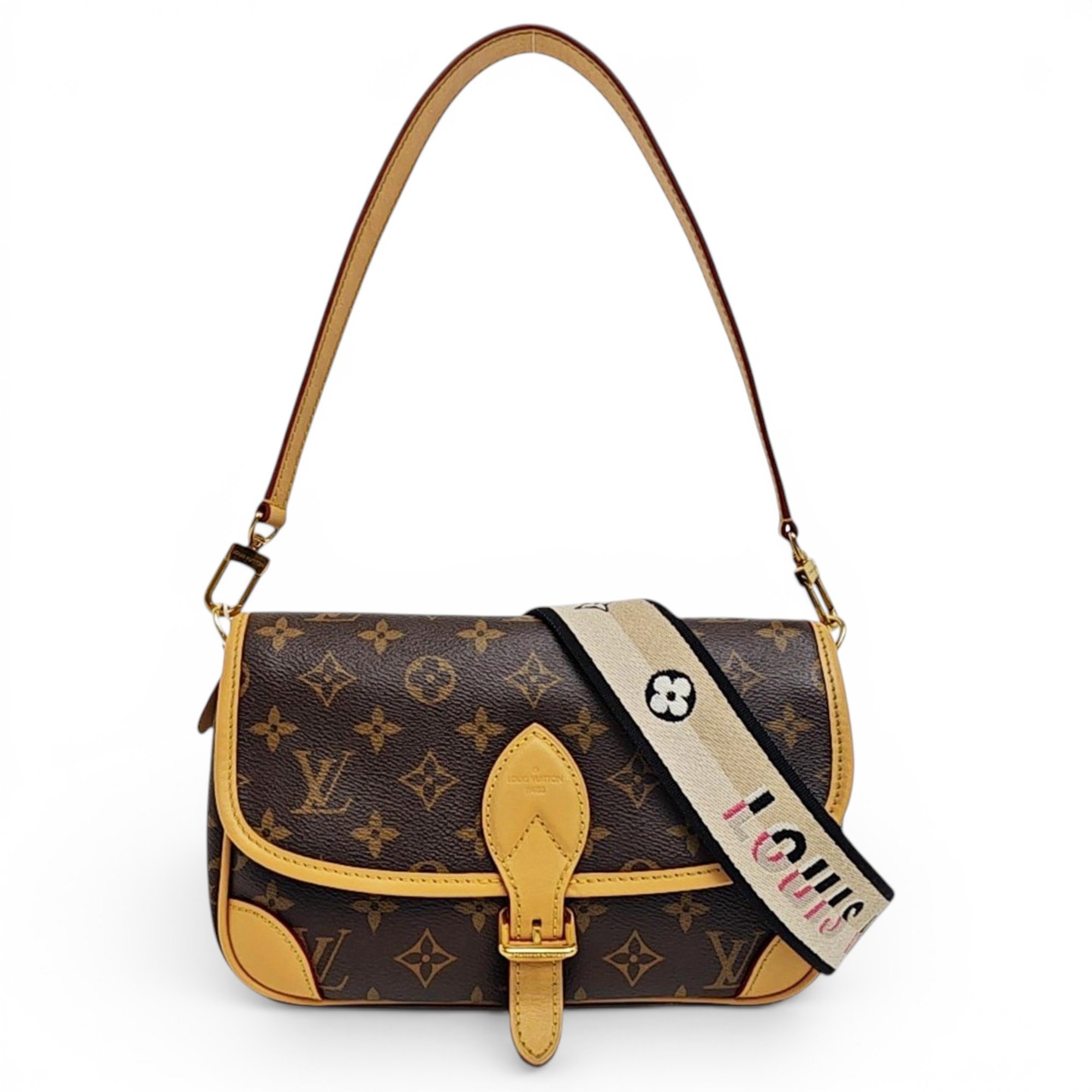 Louis Vuitton Diane leather handbag