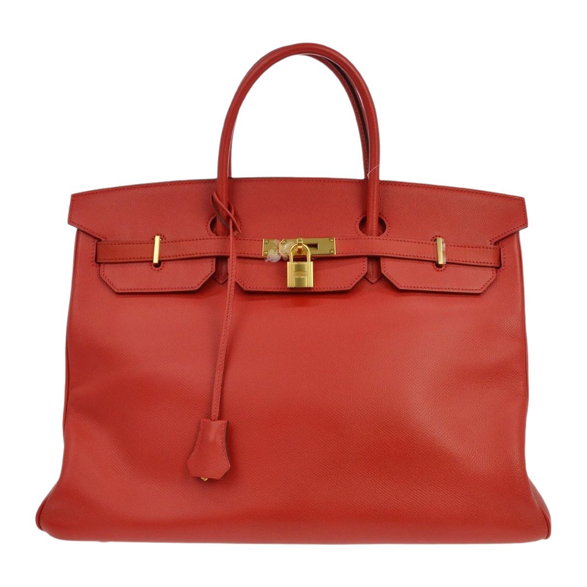 Birkin 35 leather handbag
