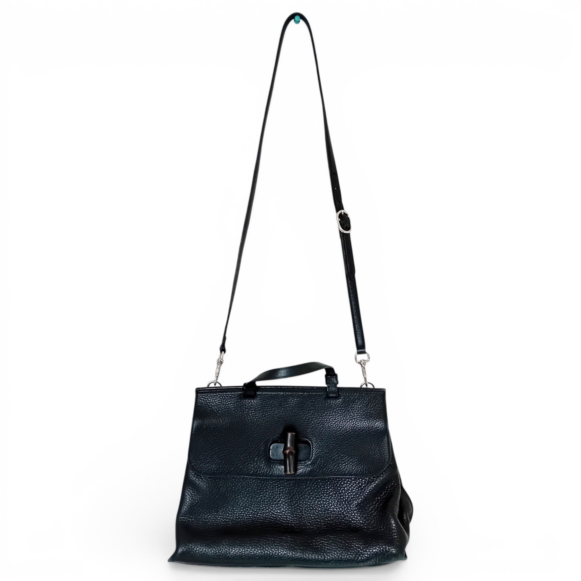 Leather crossbody bag