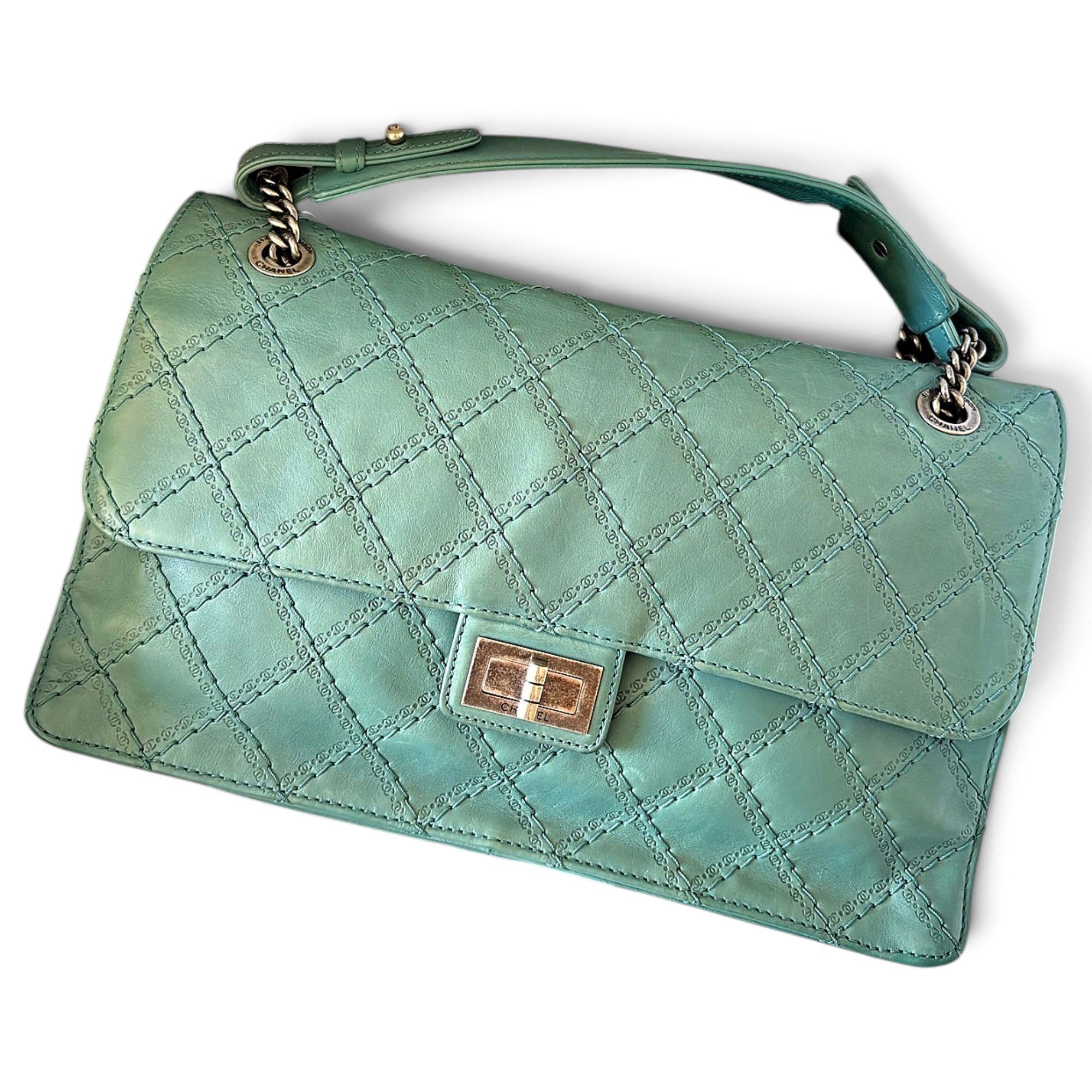2.55 leather handbag