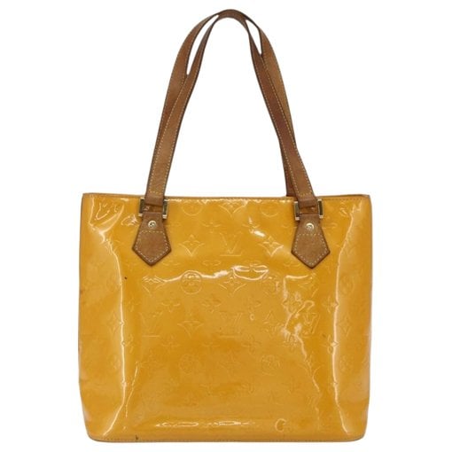 Houston patent leather handbag