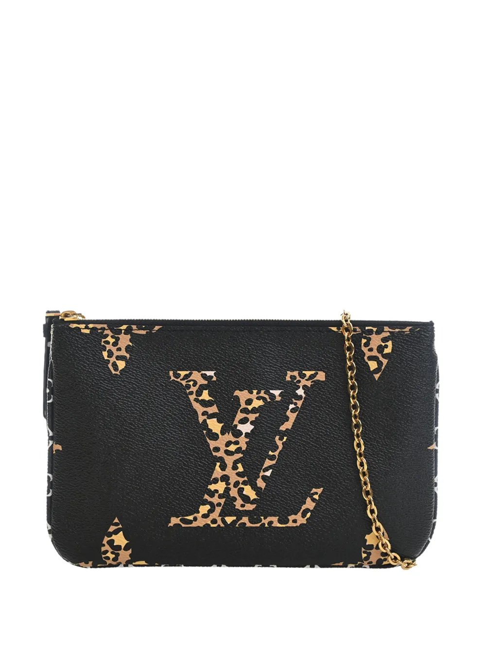 2019 Monogram Giant Jungle Double Zip Pochette crossbody bag