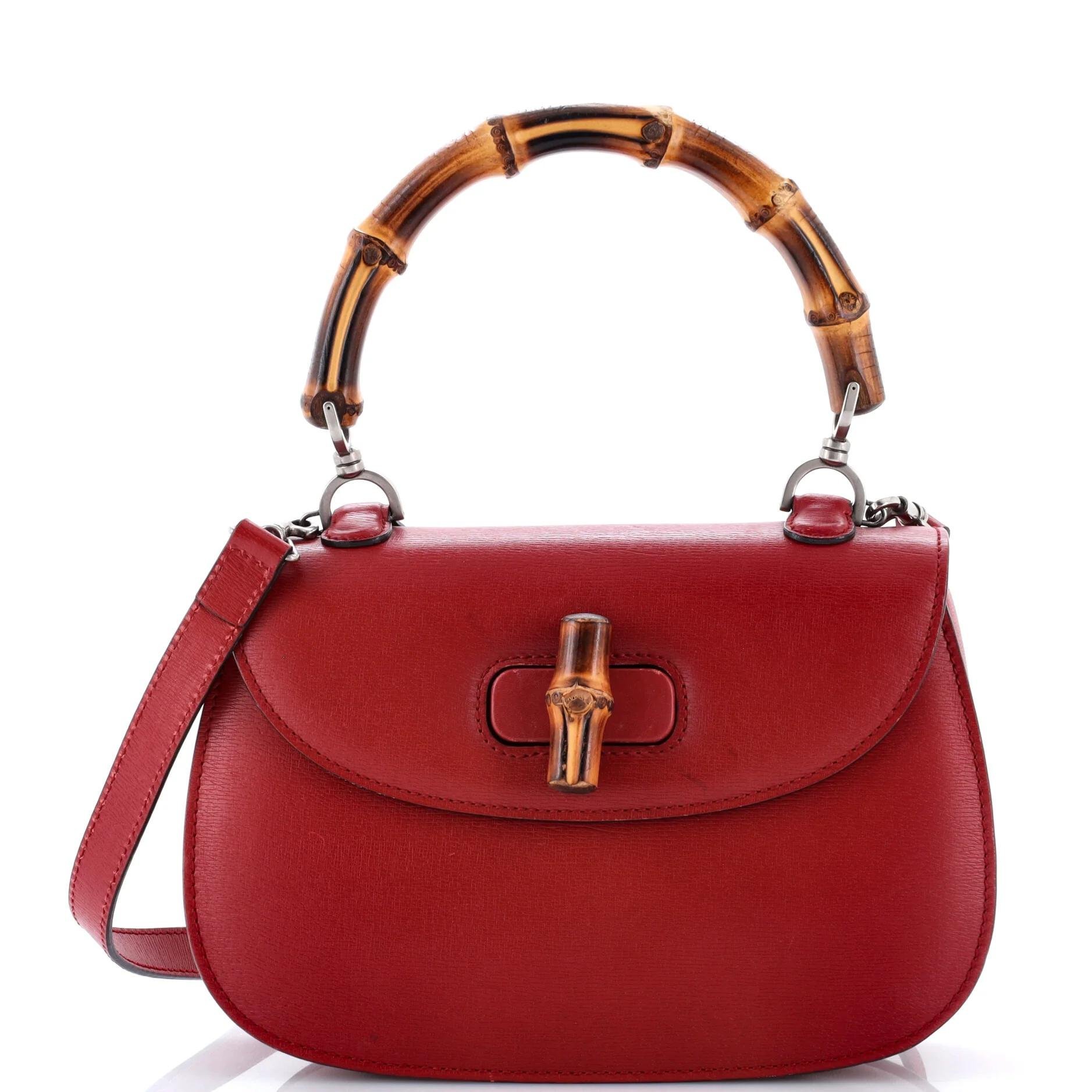 Leather handbag