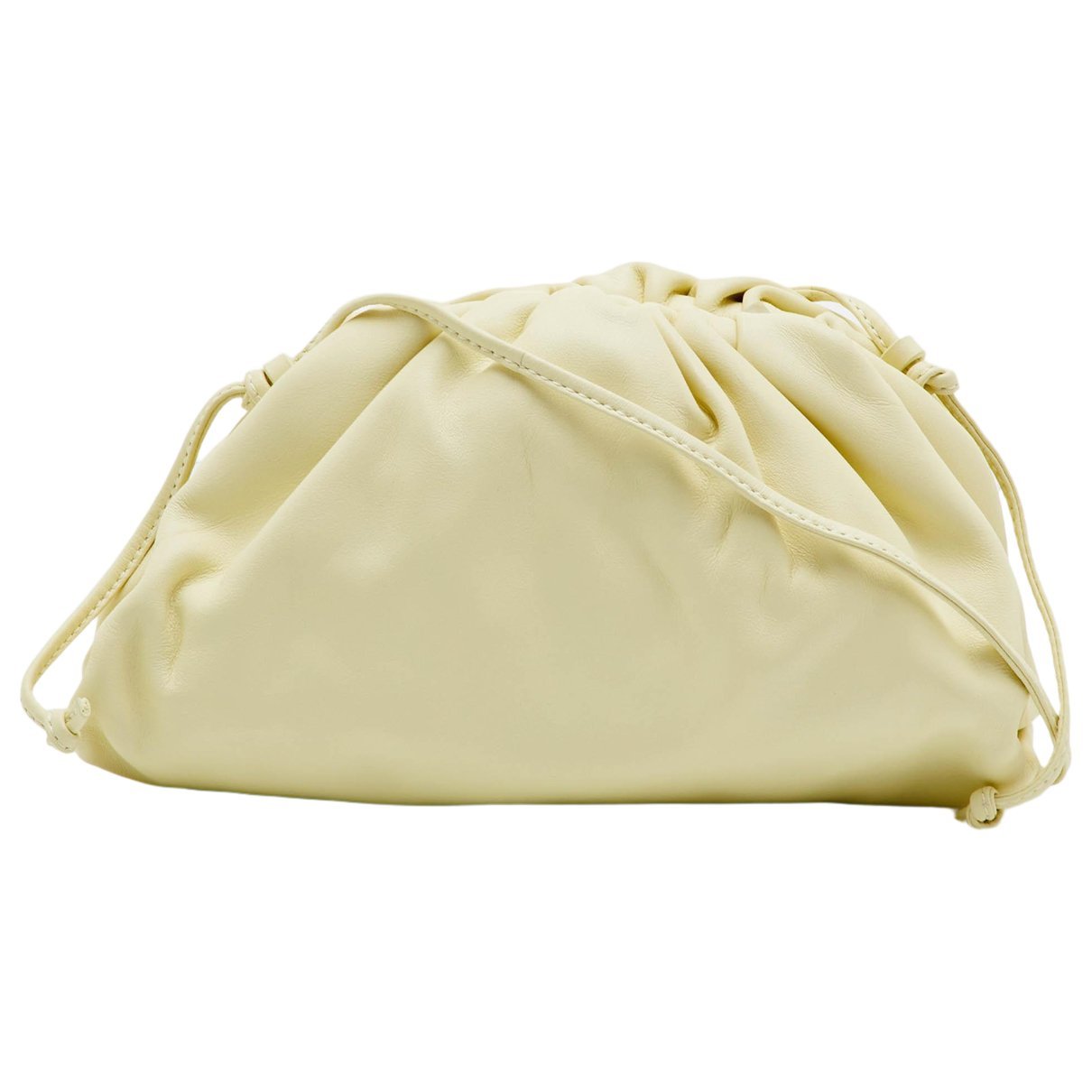 Pouch leather handbag