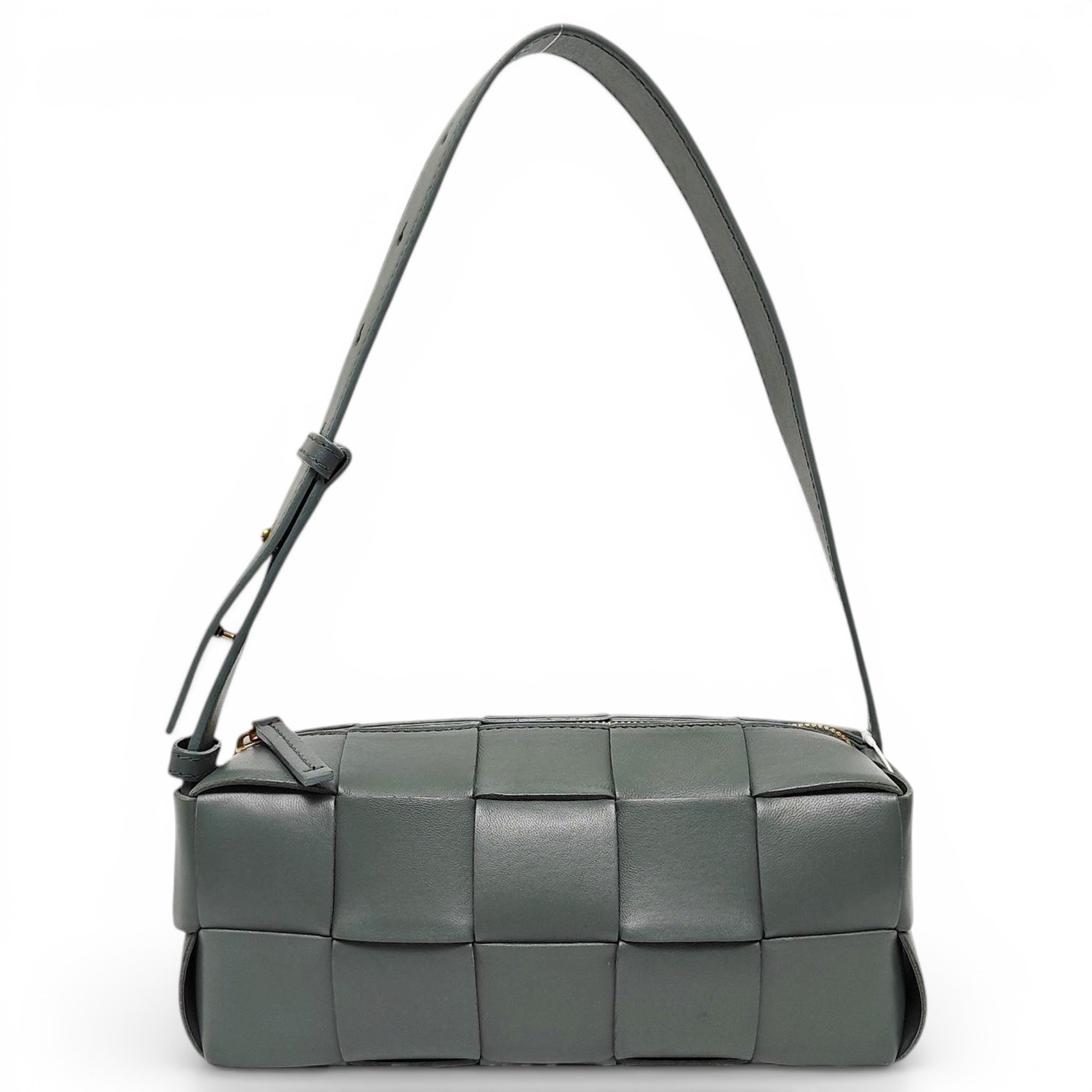 Brick Cassette leather handbag