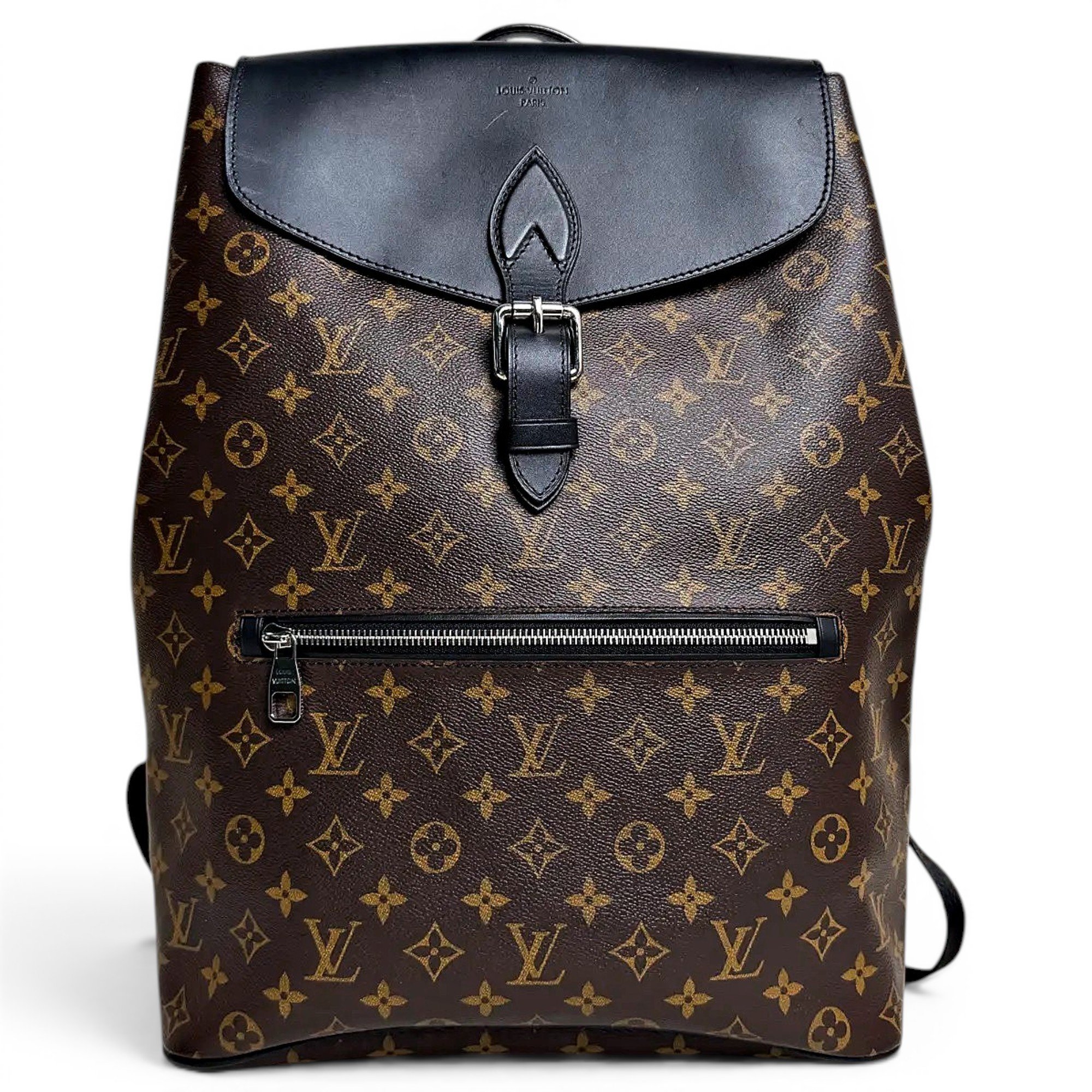 Montsouris Vintage vinyl backpack