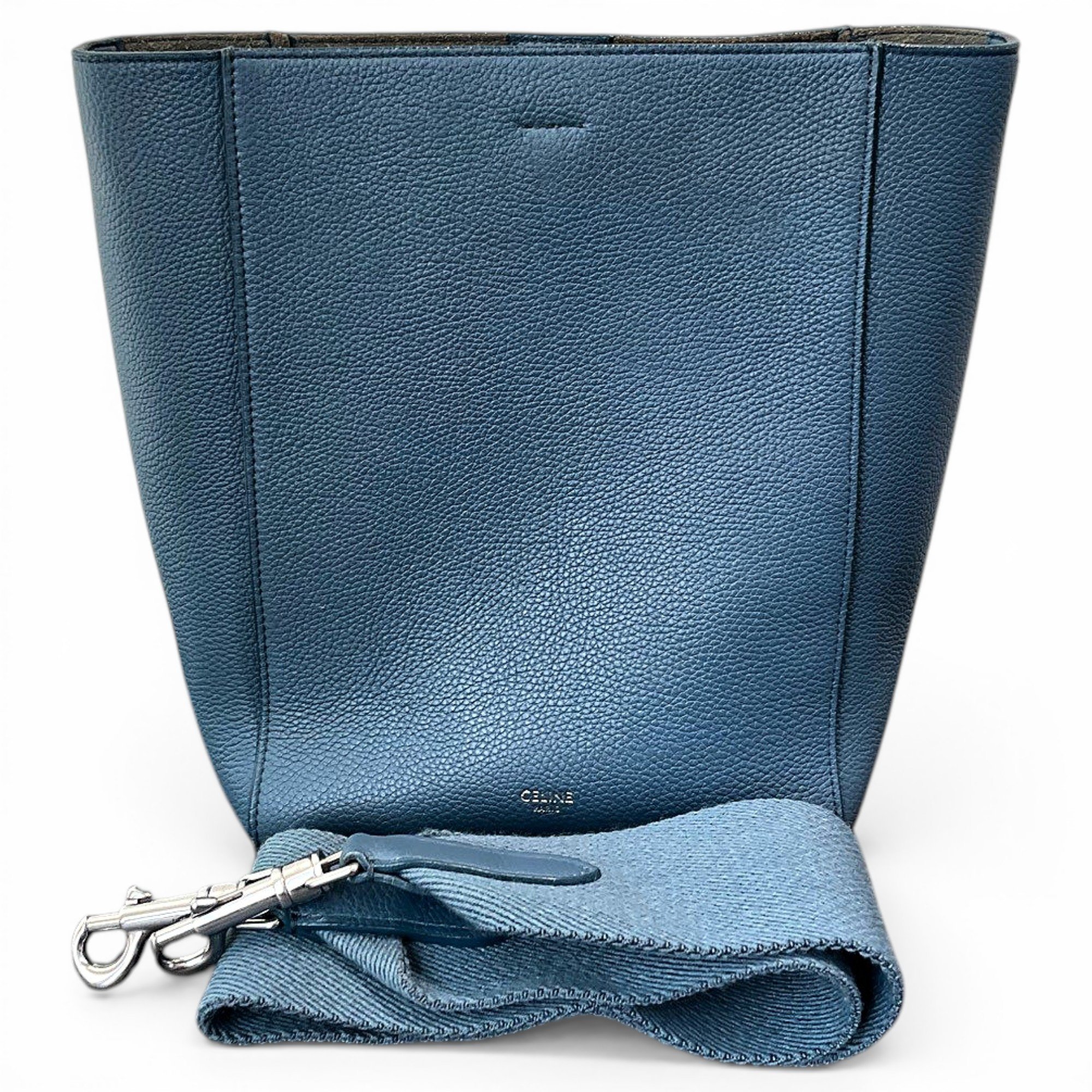 Seau Sangle leather tote