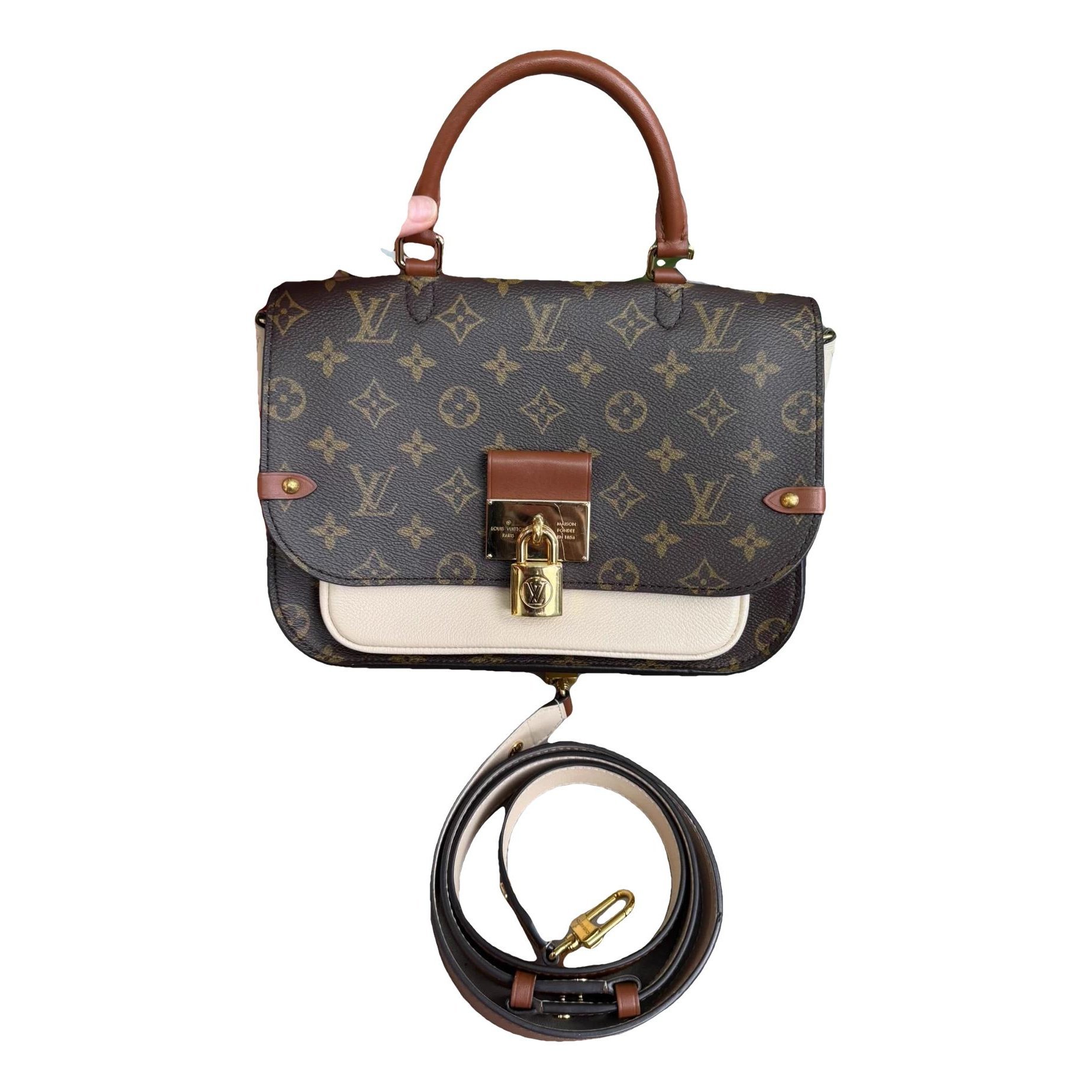 Vaugirard leather handbag