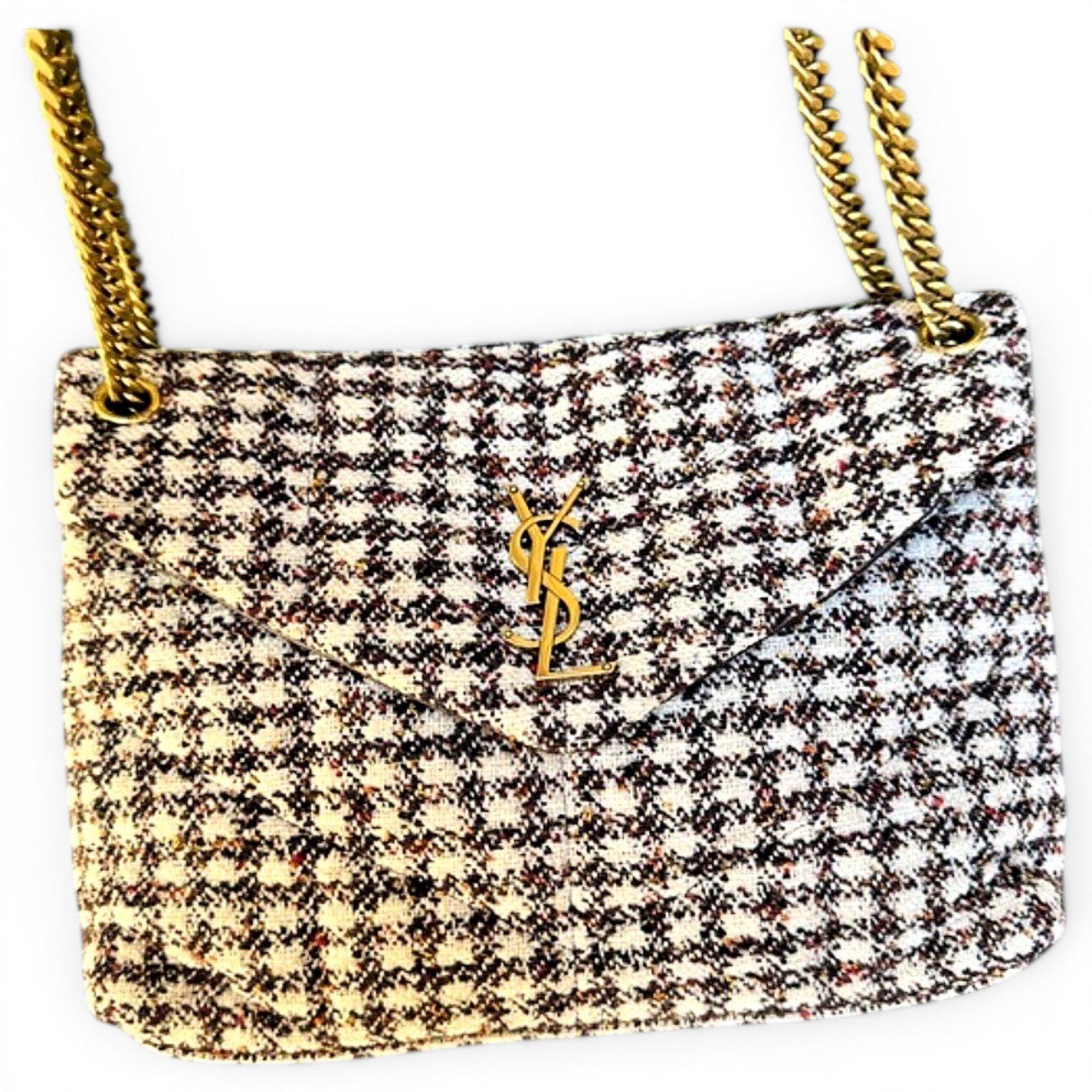 Loulou Puffer tweed handbag