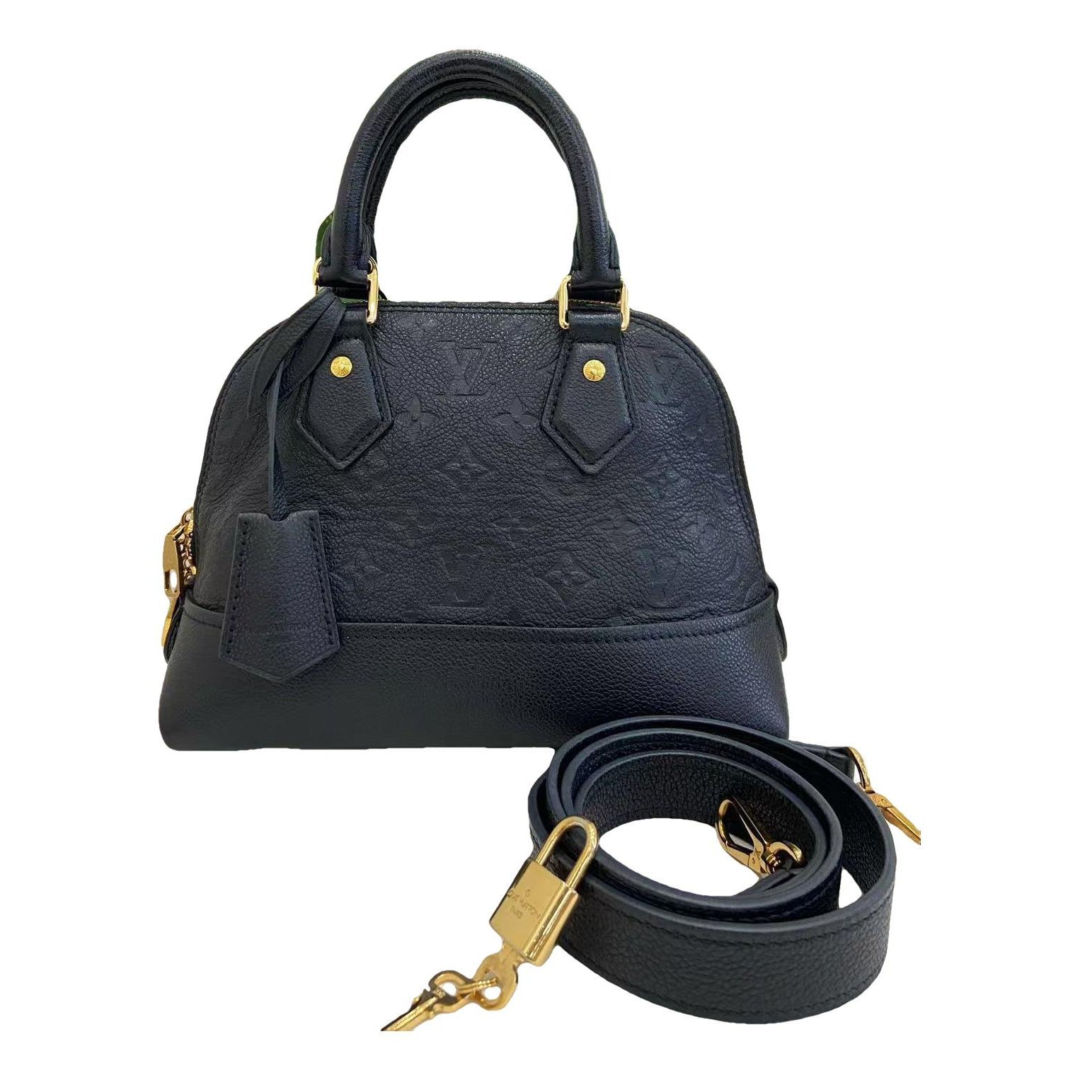 Louis Vuitton Alma BB leather handbag