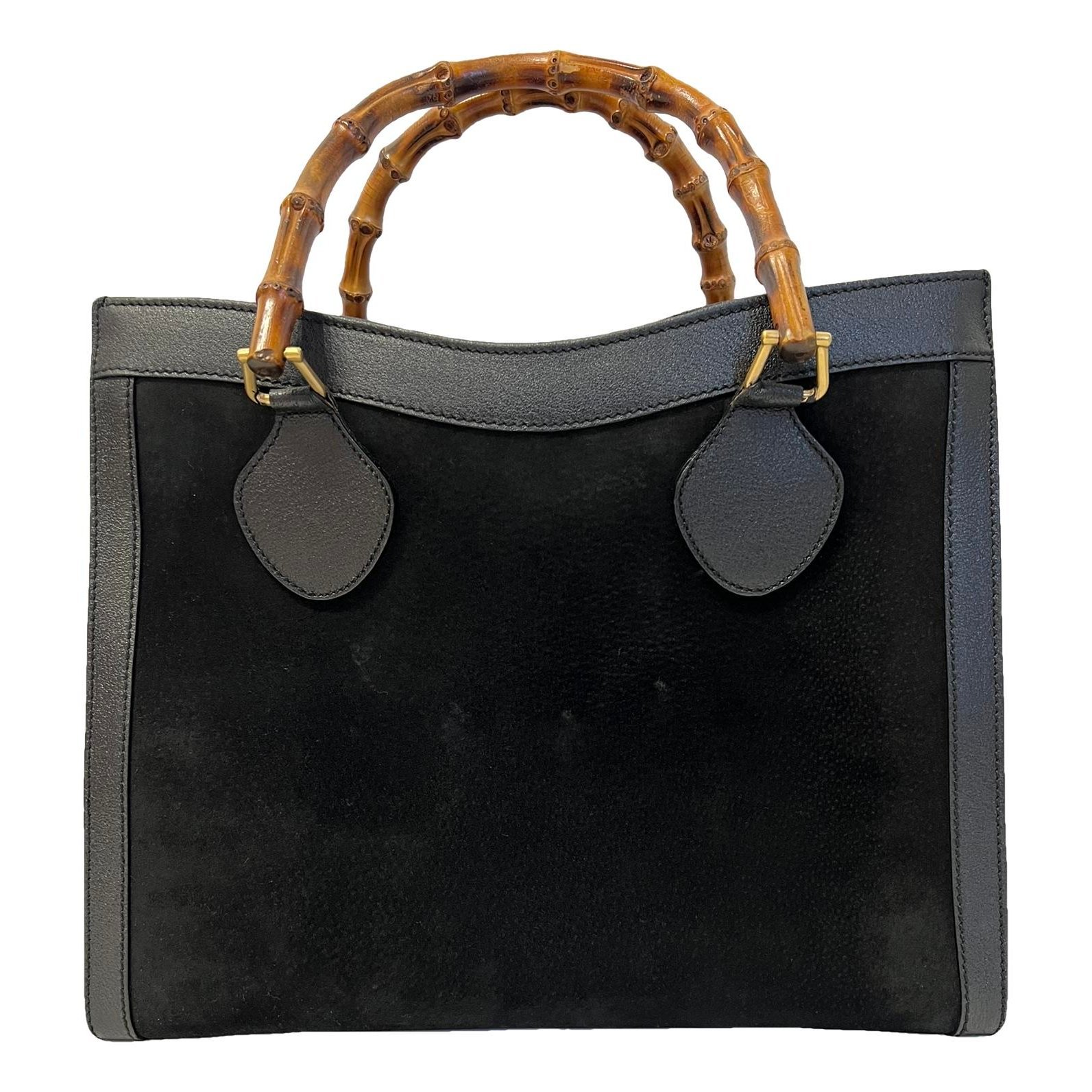 Bamboo Top Handle handbag