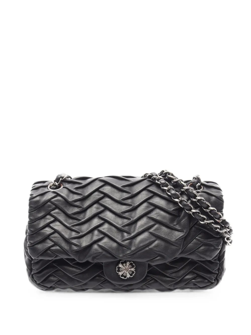 2006-2008 chevron-quilted shoulder bag