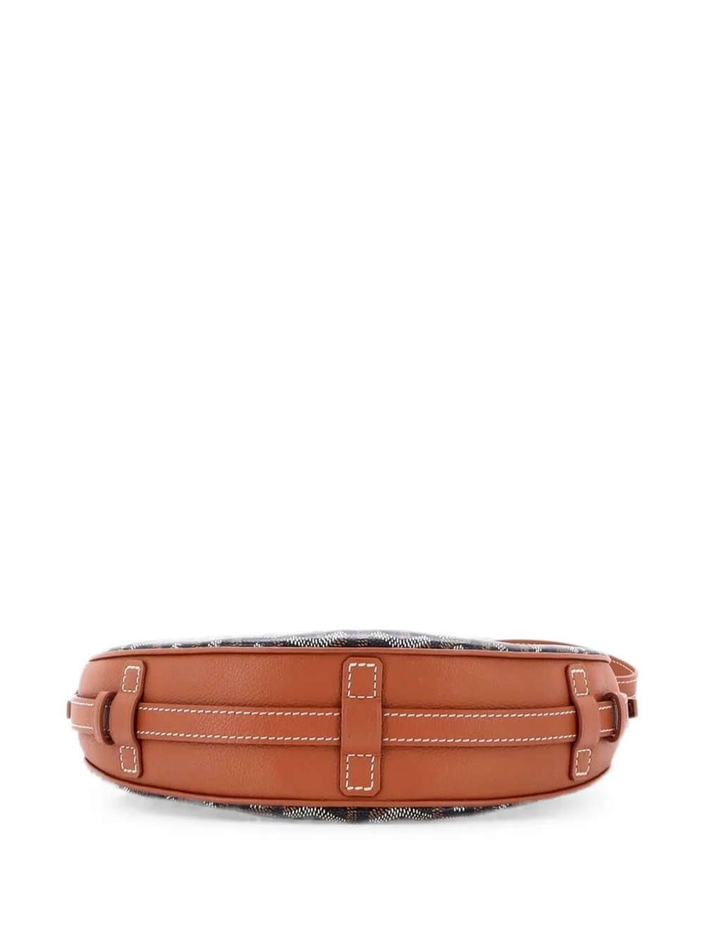 Hirondelle Coated Canvas and Leather shoulder bag