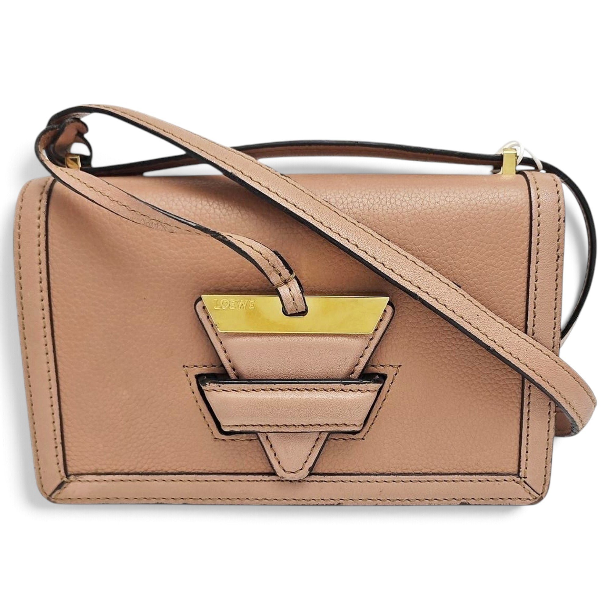 Barcelona leather handbag