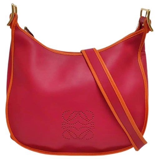 Leather crossbody bag