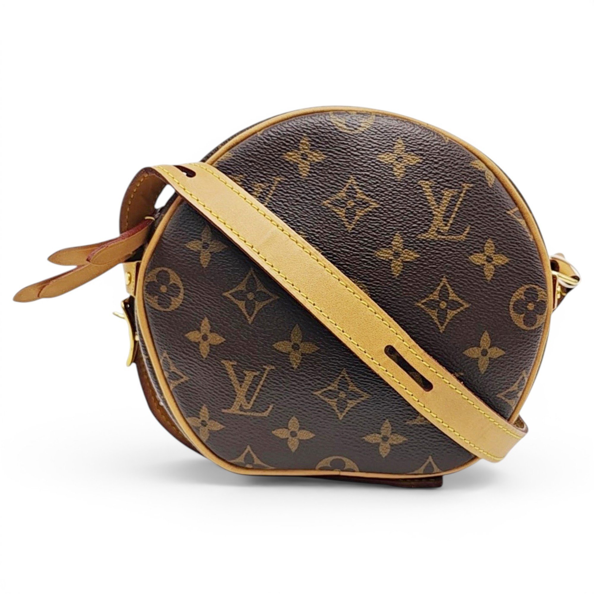 Micro boite chapeau leather handbag