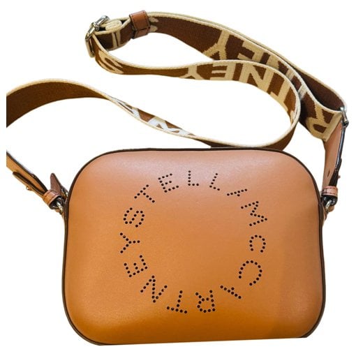 Logo vegan leather crossbody bag
