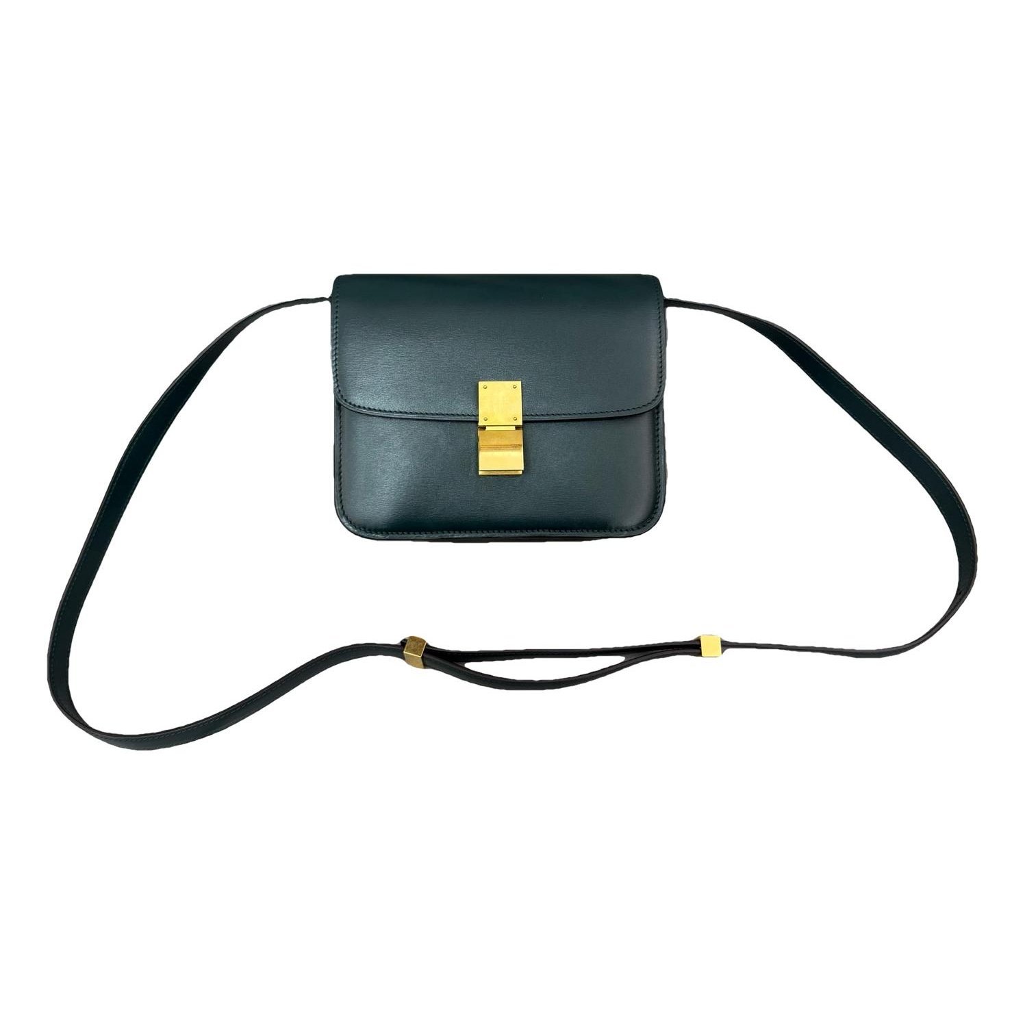 Classic leather handbag