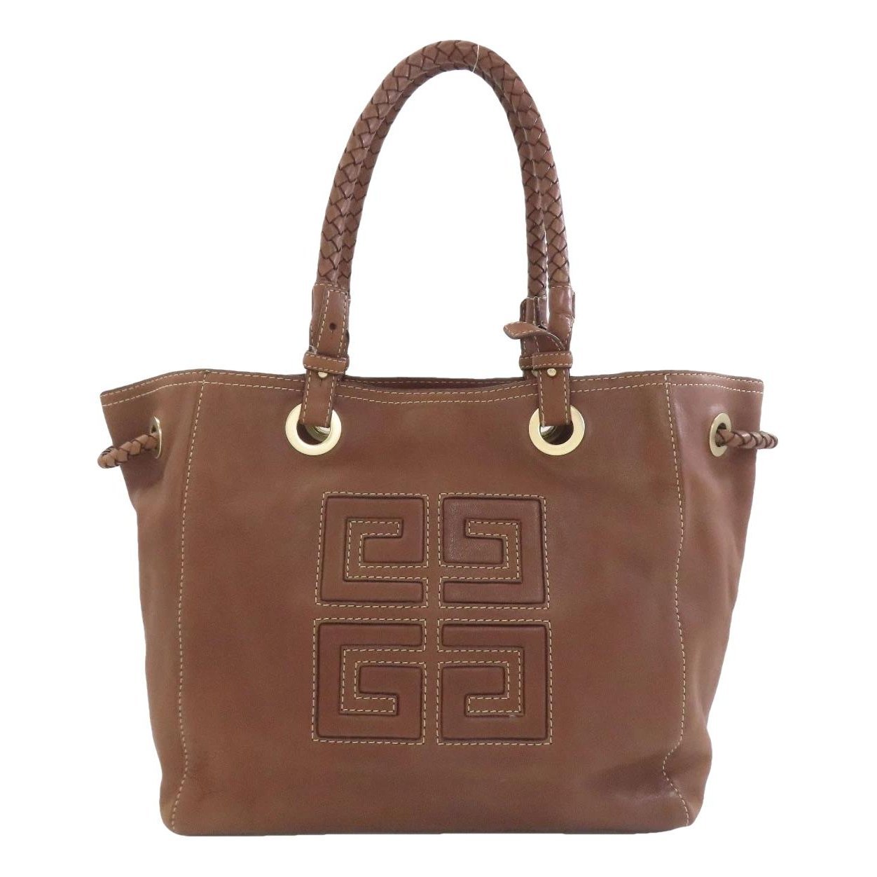 Leather tote