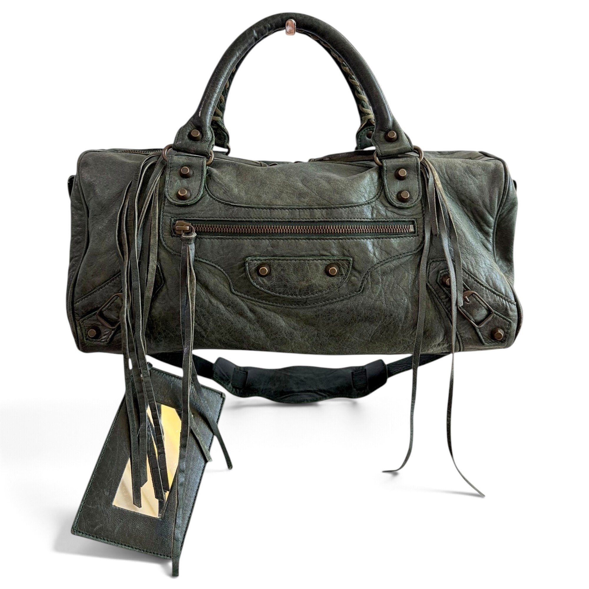 Balenciaga Twiggy leather handbag