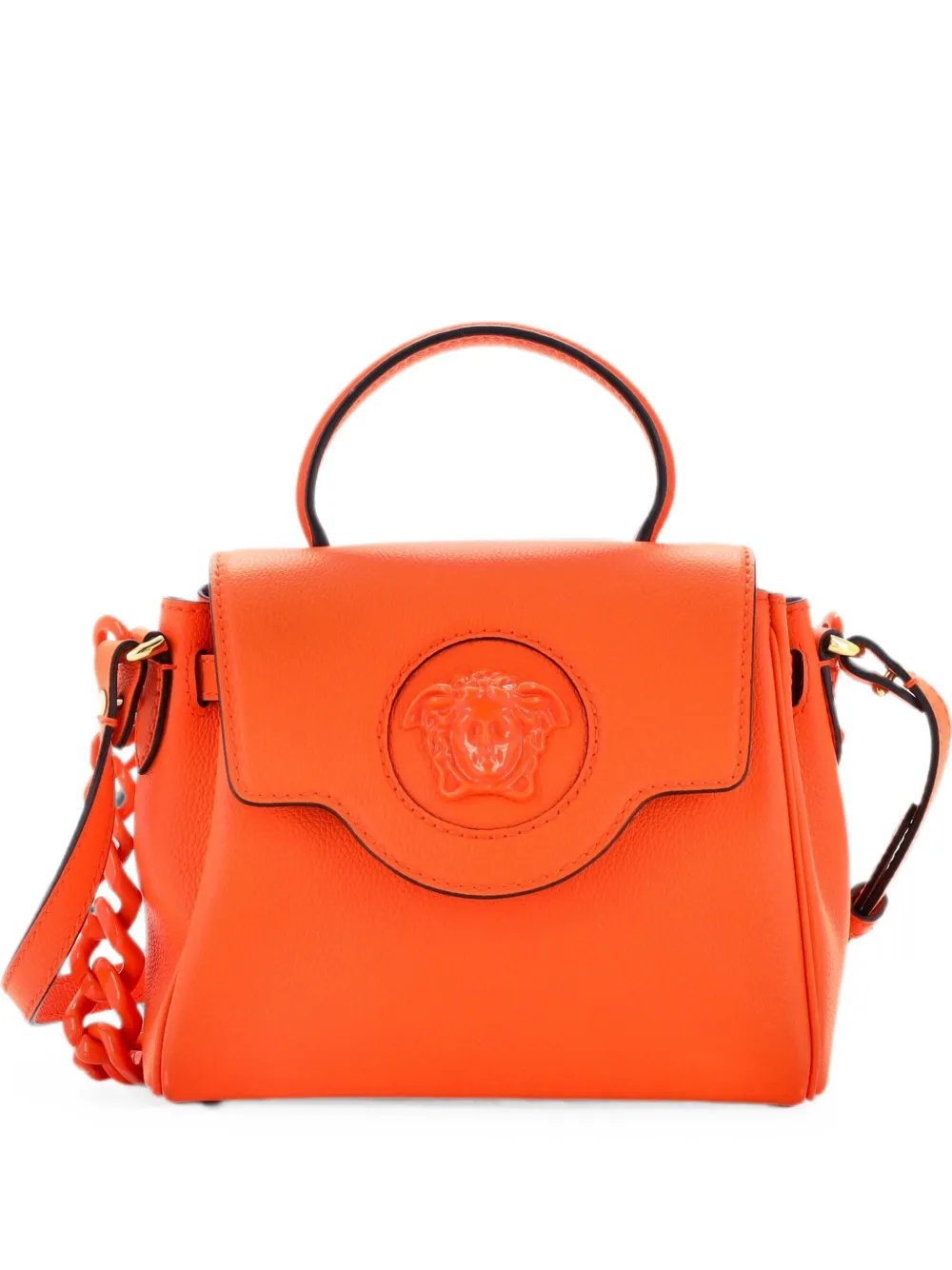 La Medusa Top Handle Bag Leather Small satchel