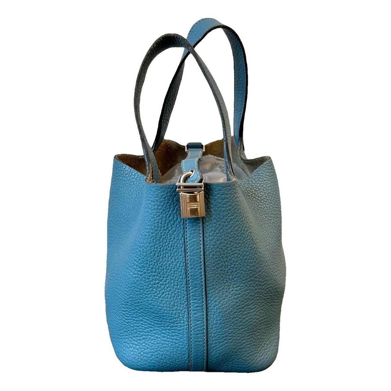 Picotin leather handbag