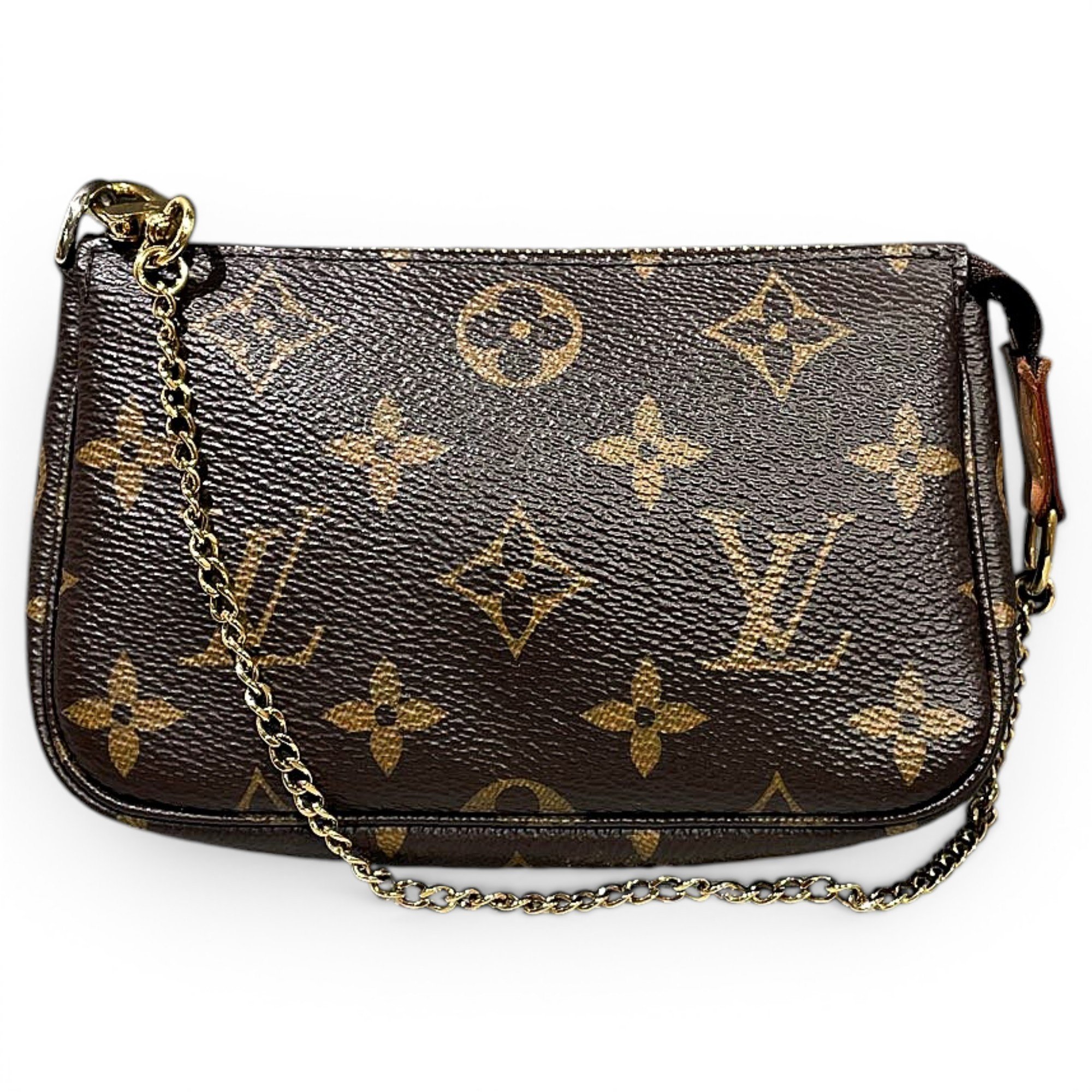 Pochette Accessoire leather handbag