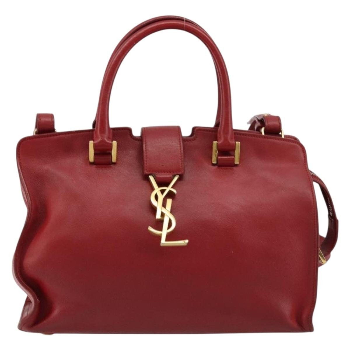 Monogram Cabas leather handbag
