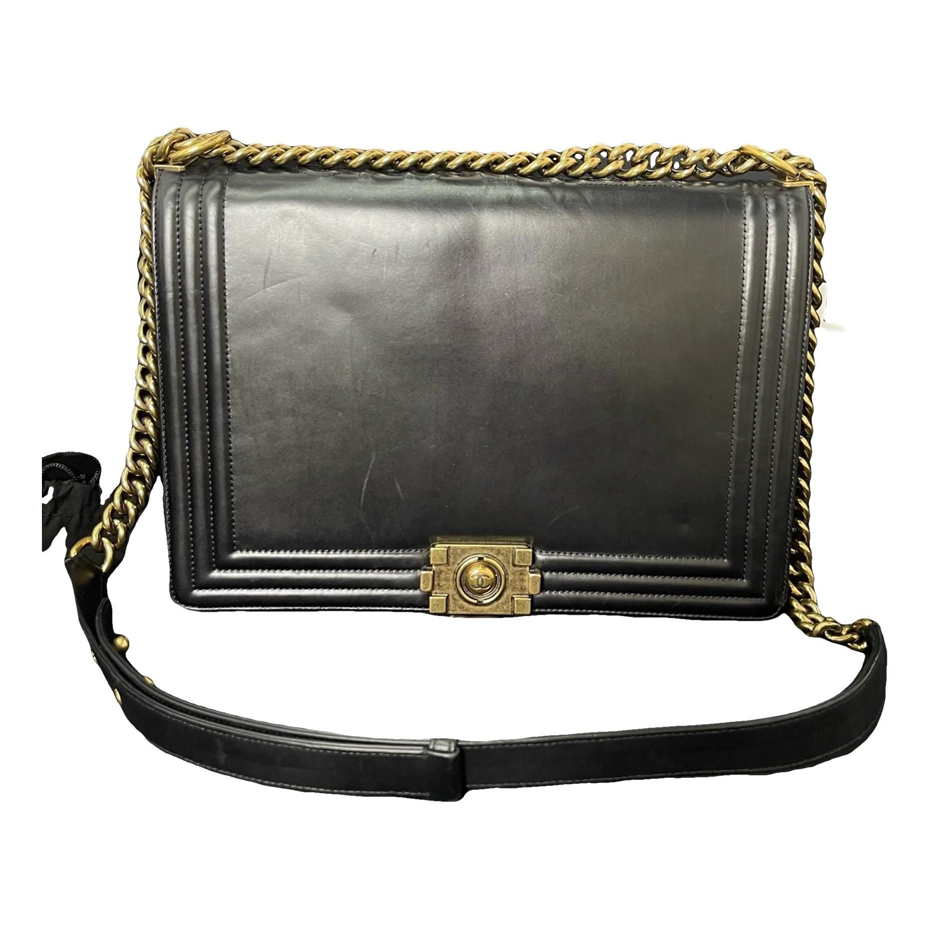 Boy leather handbag