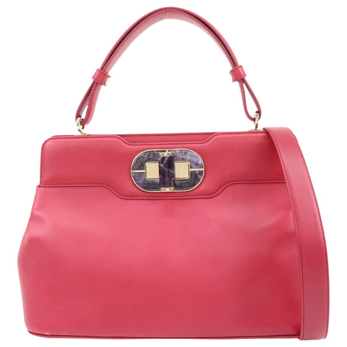 Isabella Rossellini leather handbag