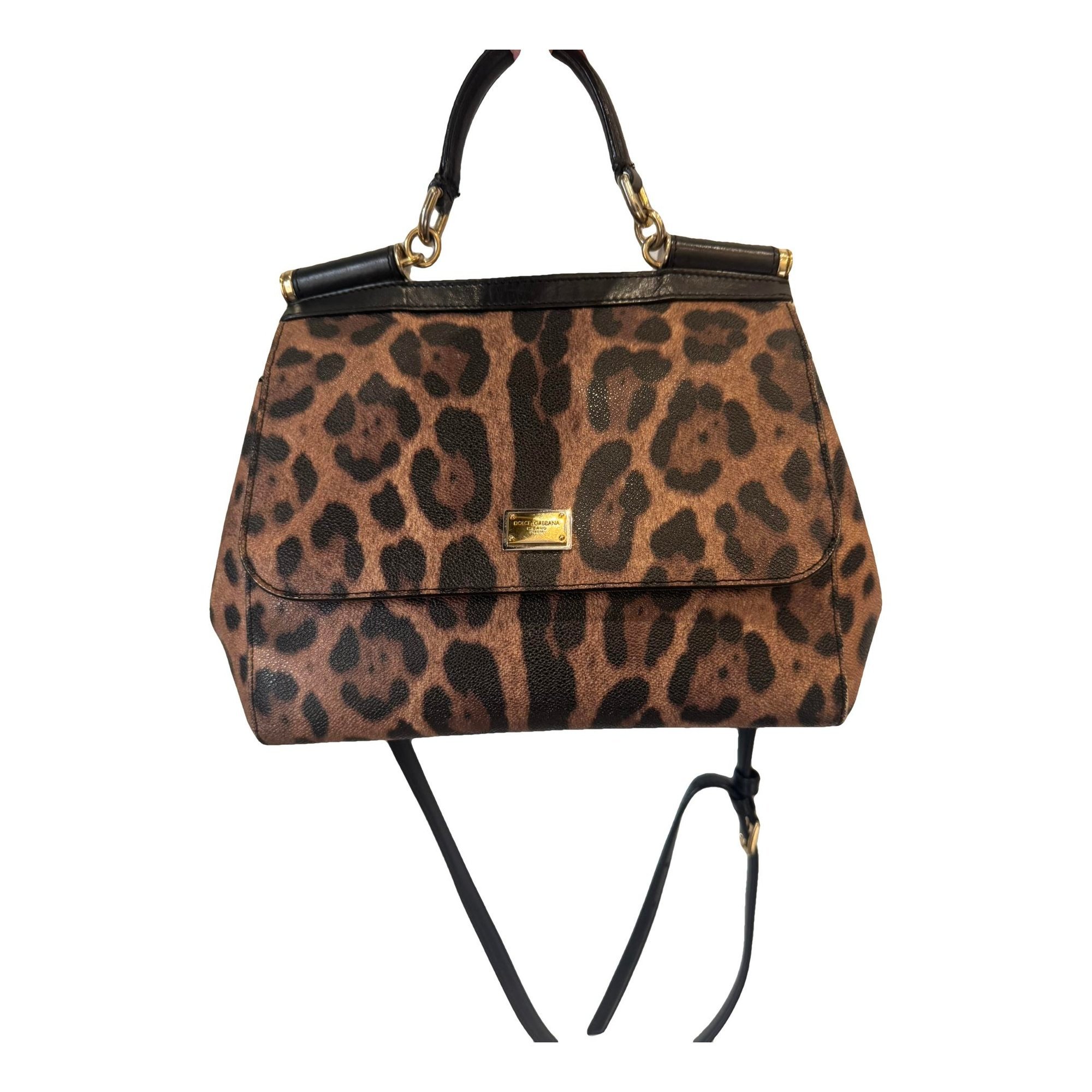 Dolce & Gabbana Sicily leather handbag