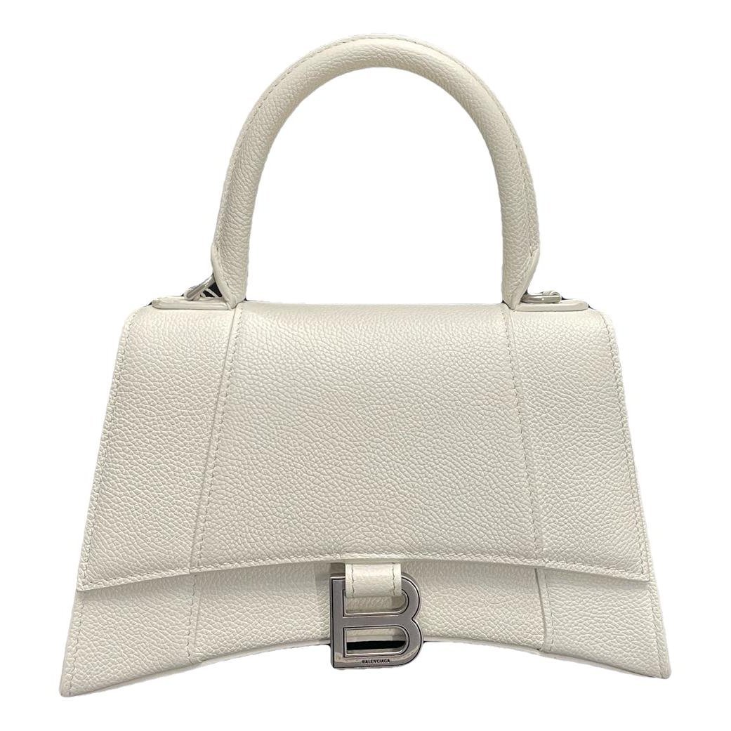 Hourglass leather mini bag