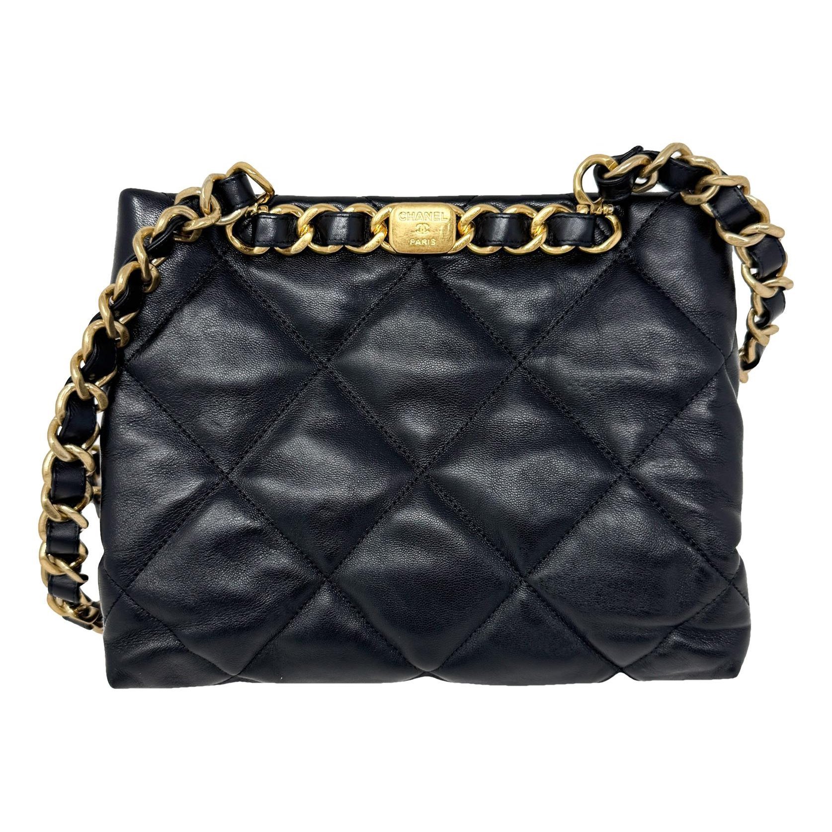 Petite Shopping Tote leather handbag