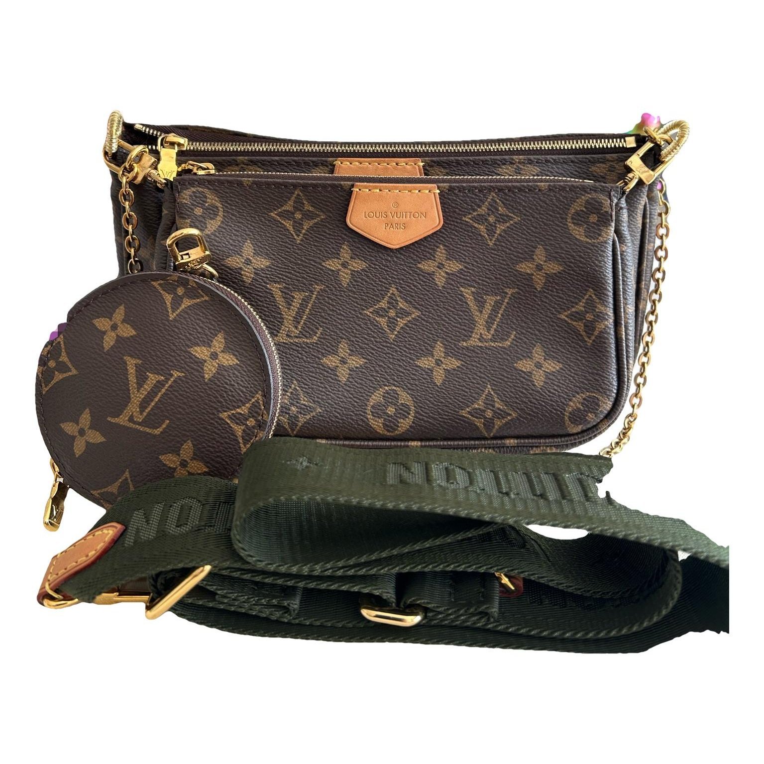 Multi Pochette Accessoires leather handbag