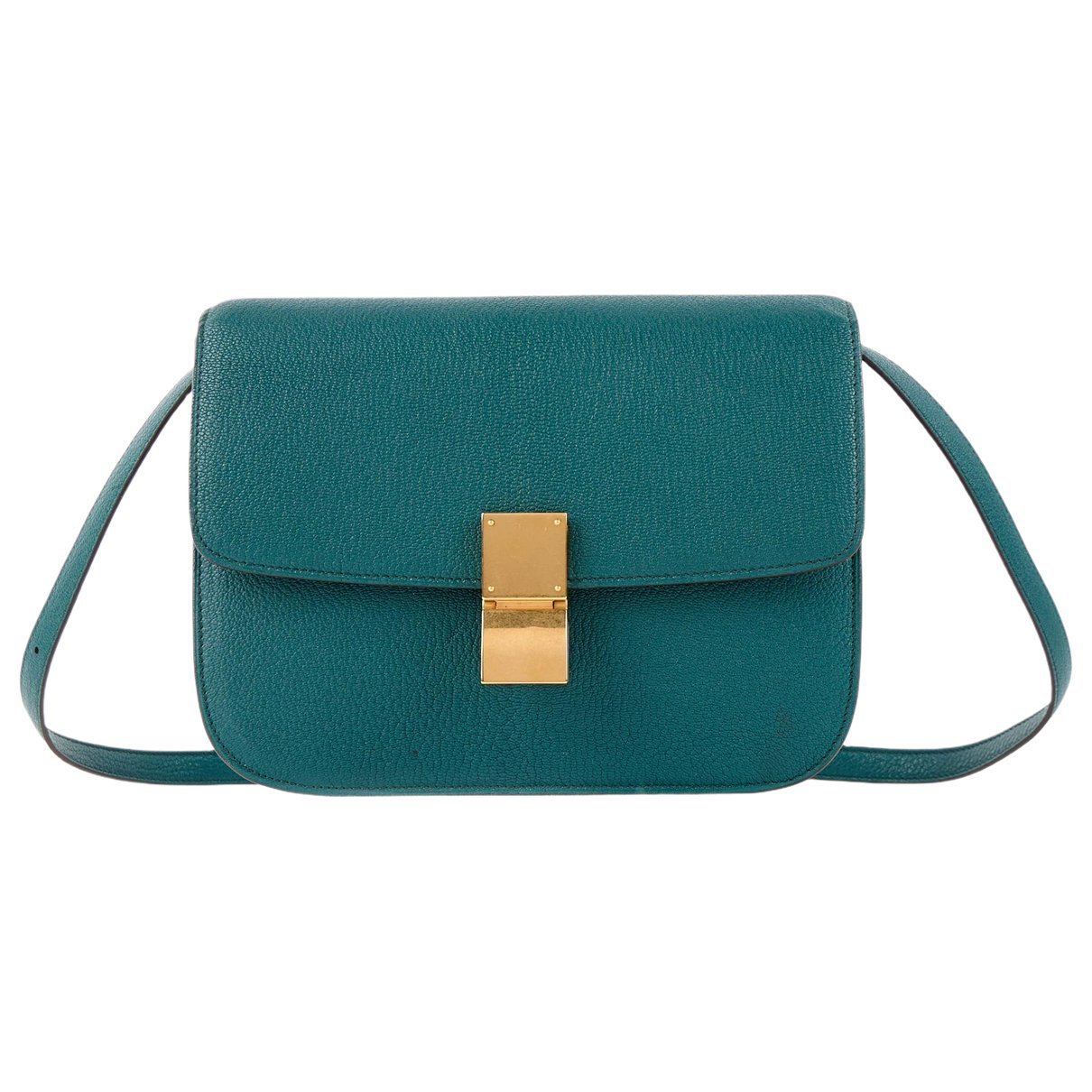 Classic leather crossbody bag