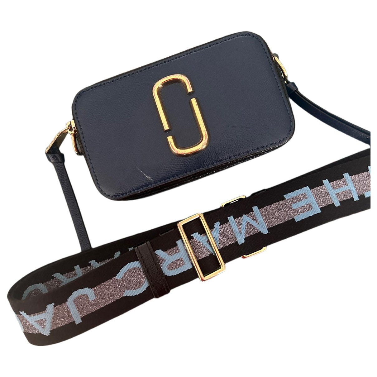 Snapshot leather crossbody bag
