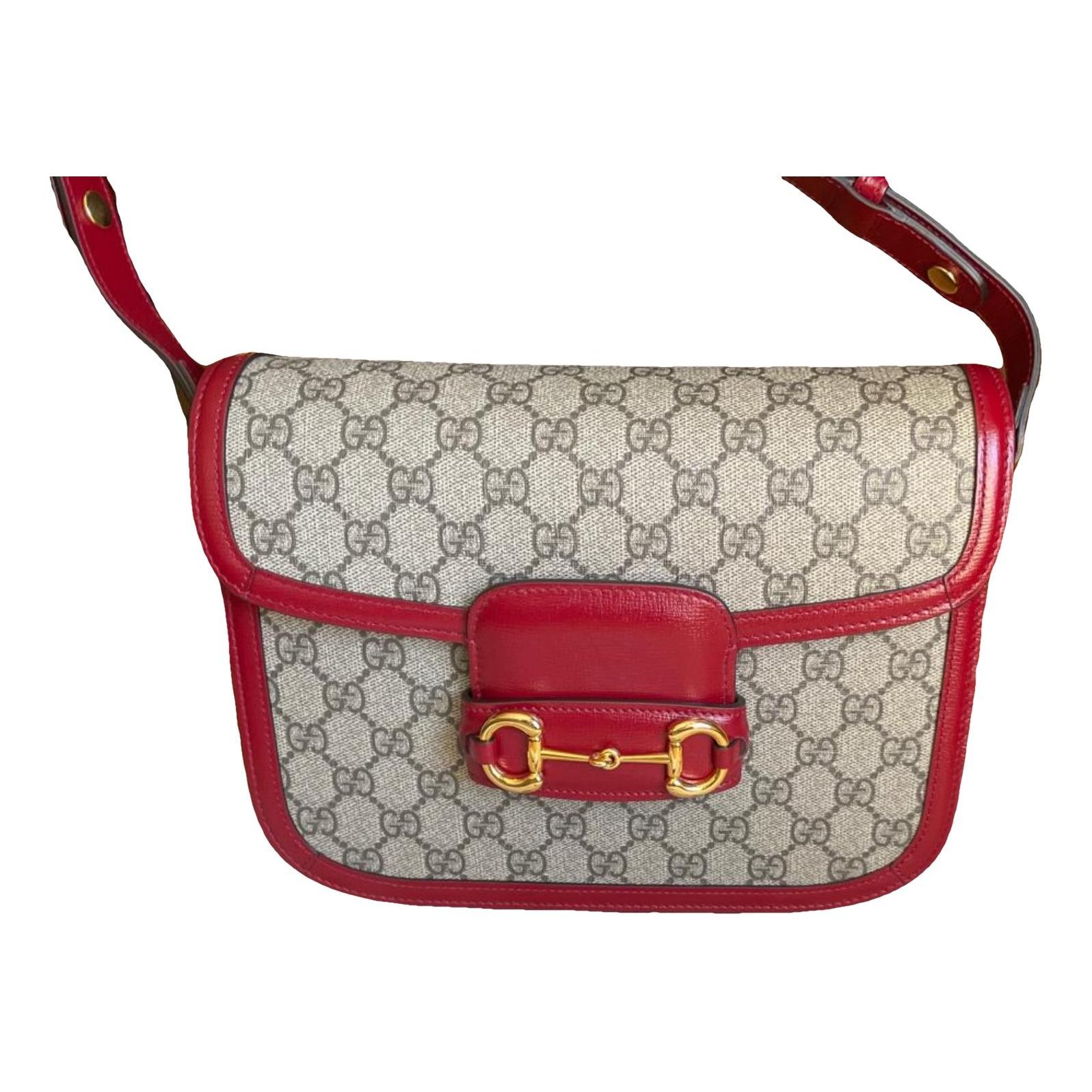 1955 leather handbag