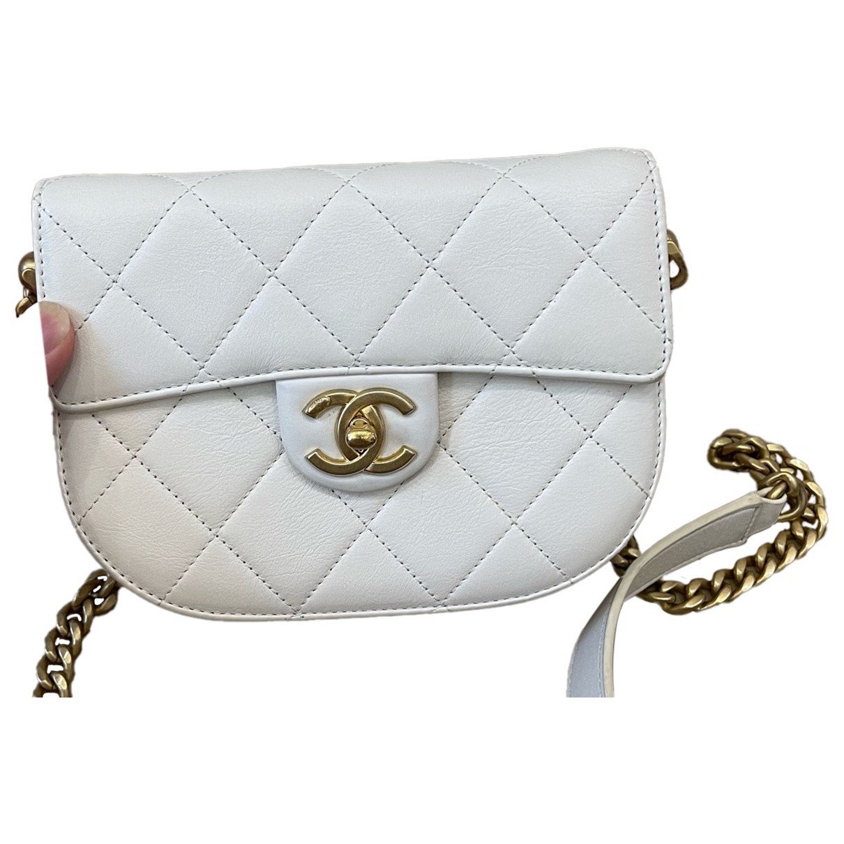 Leather crossbody bag