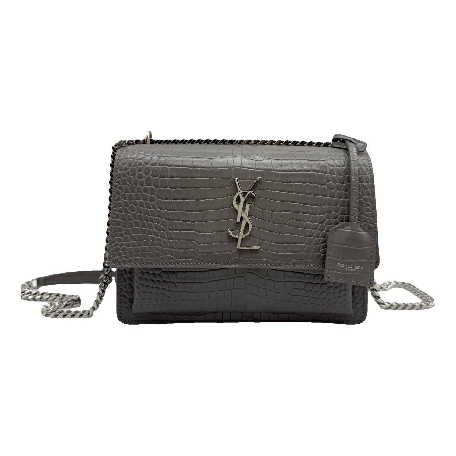 Sunset leather handbag