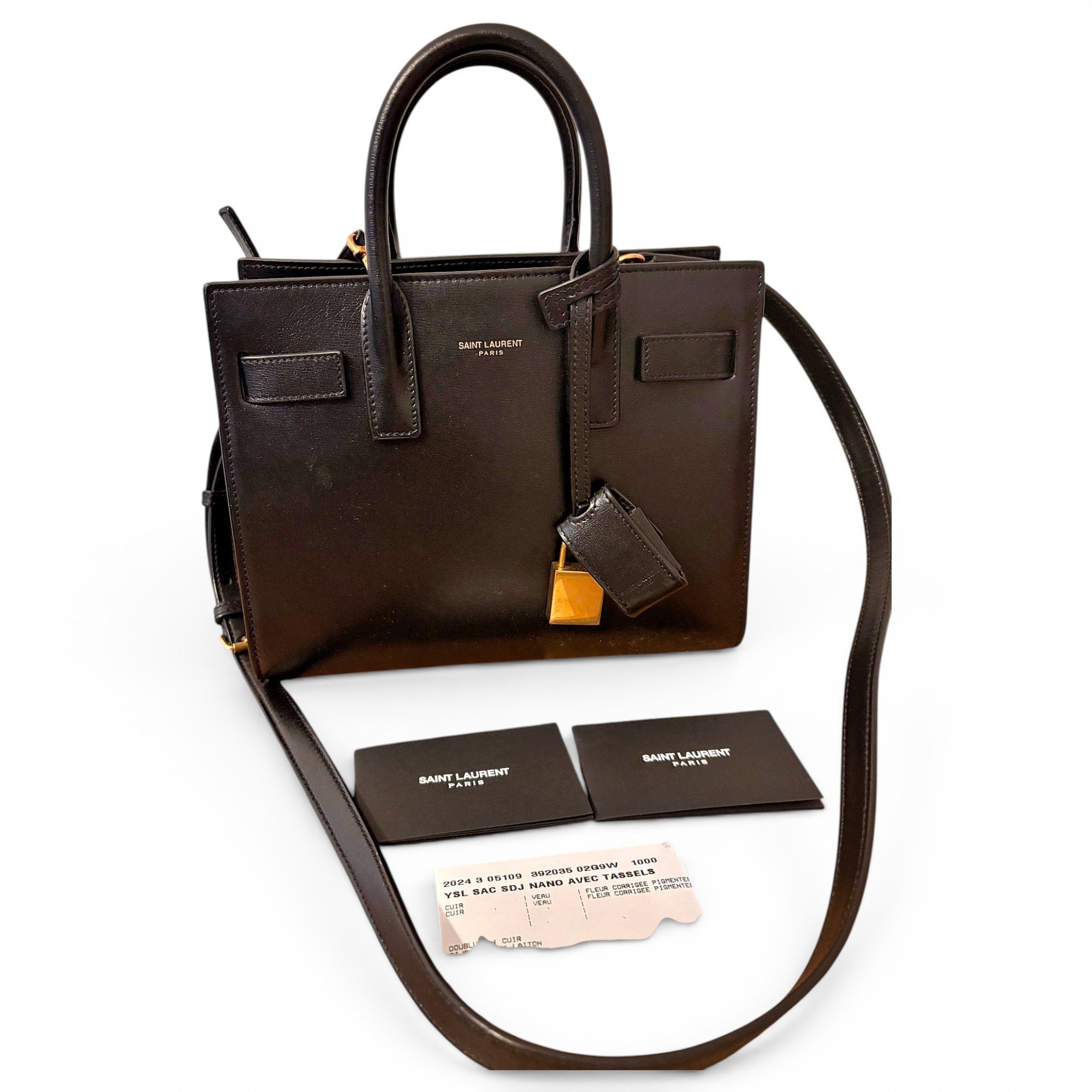 Sac de Jour leather tote