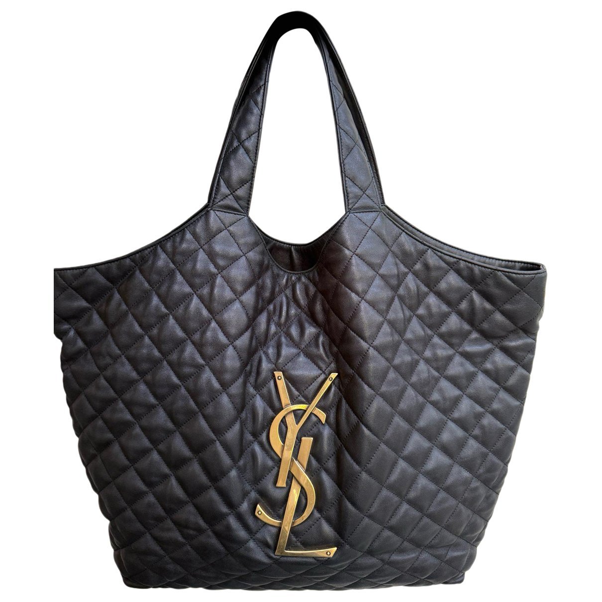 Icare leather tote
