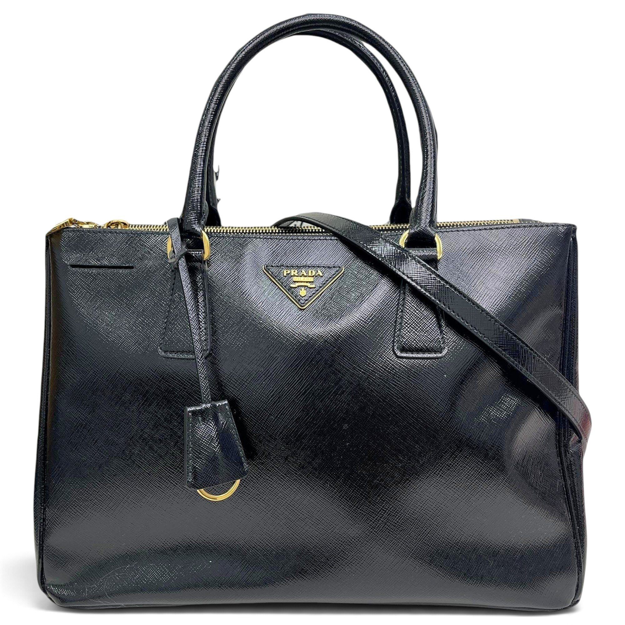 Galleria leather handbag