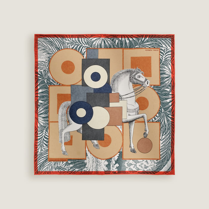 Cavalier En Formes Scarf 45