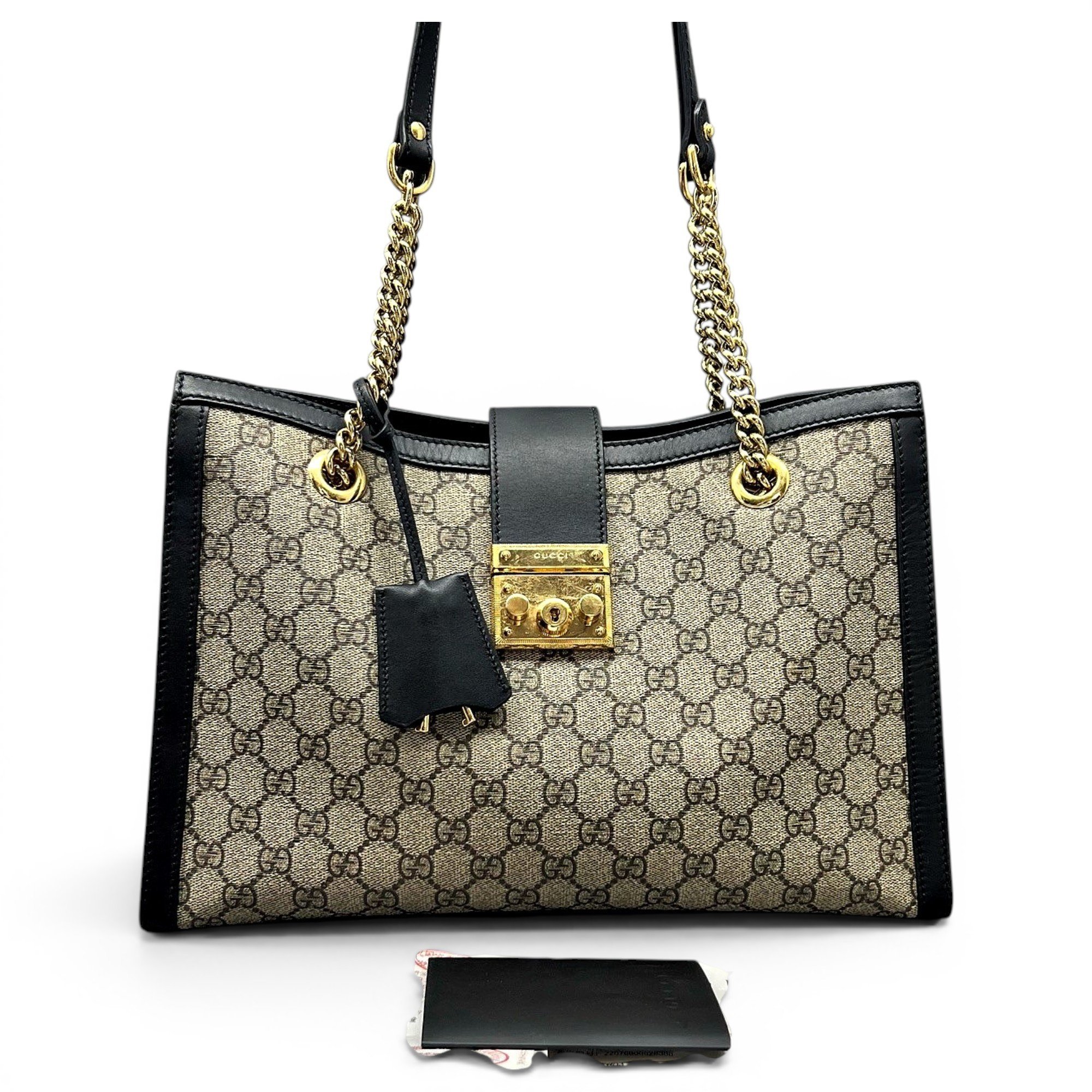 Leather tote