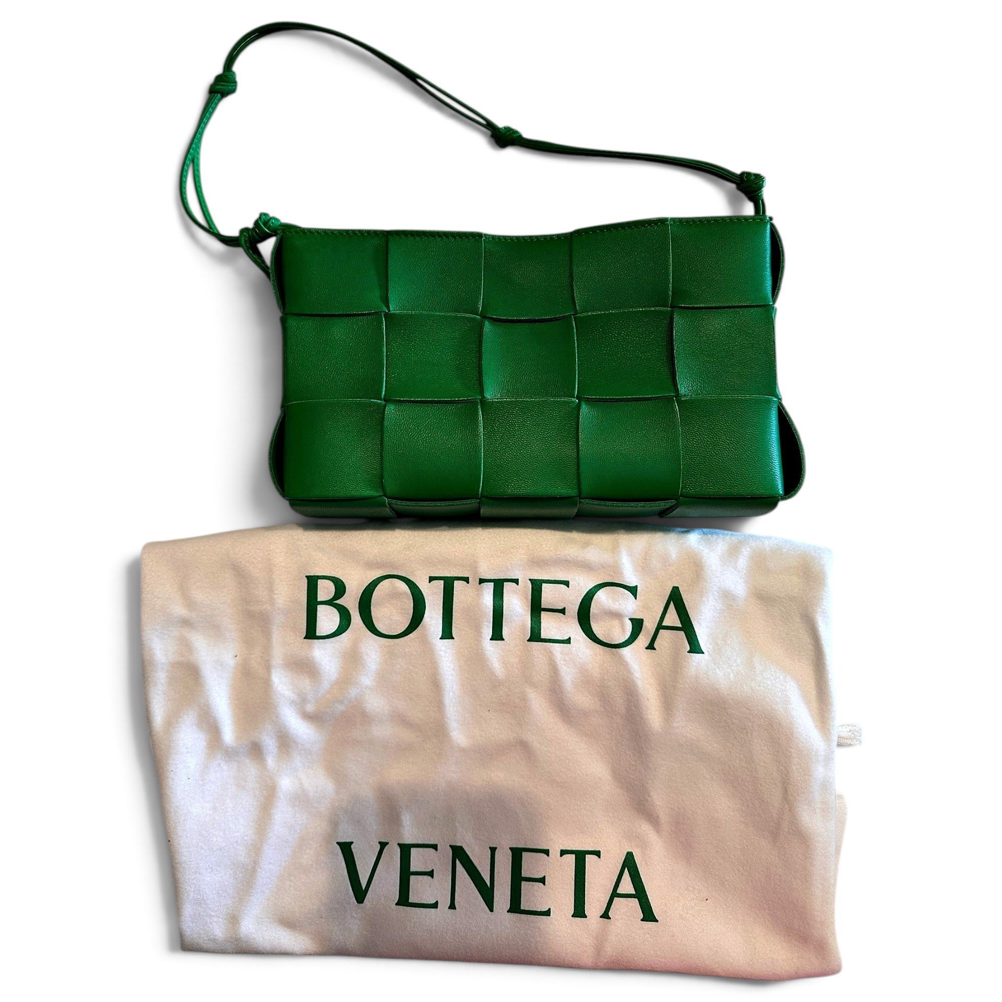 Cassette leather handbag