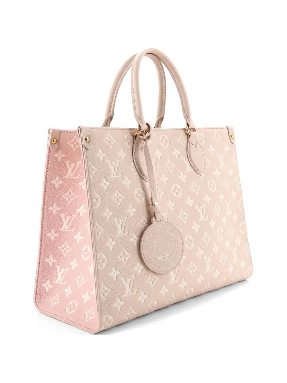 OnTheGo Spring in the City Monogram Empreinte Leather MM tote bag