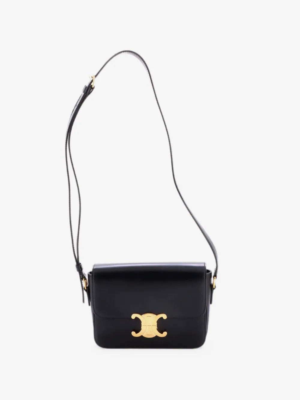 Triomphe Shoulder Bag Smooth Calfskin Teen crossbody bag