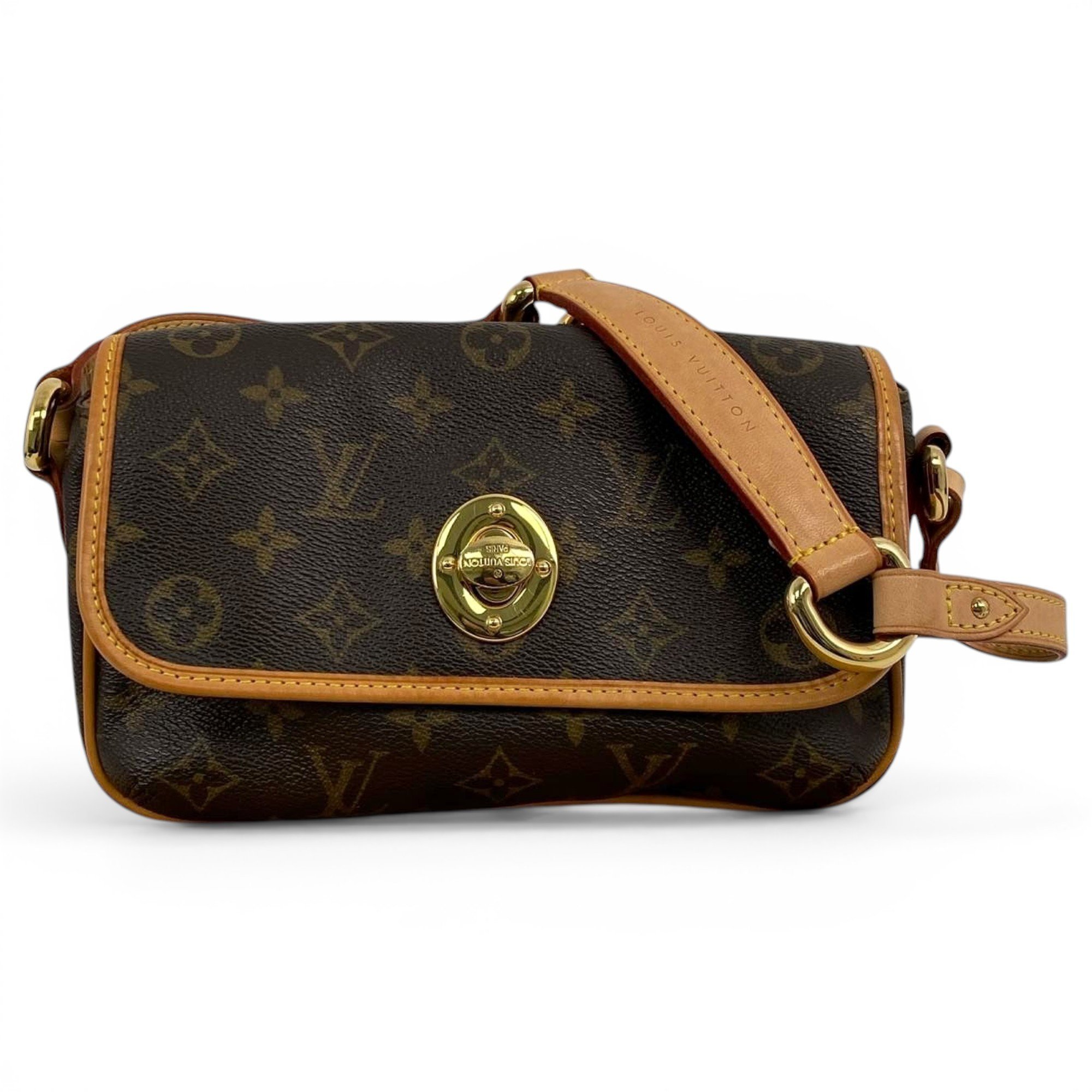 Patent leather handbag